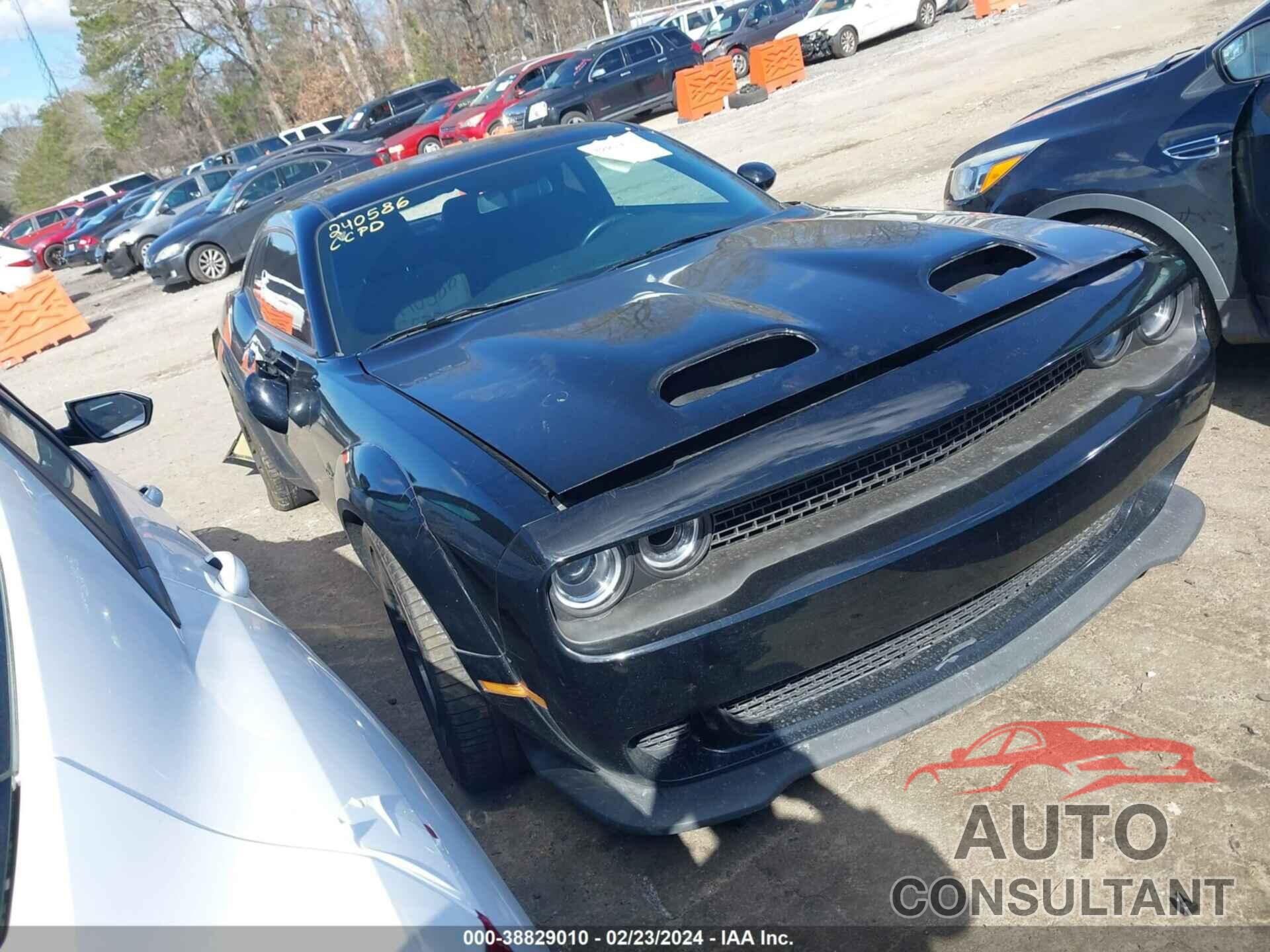 DODGE CHALLENGER 2019 - 2C3CDZBT9KH613783