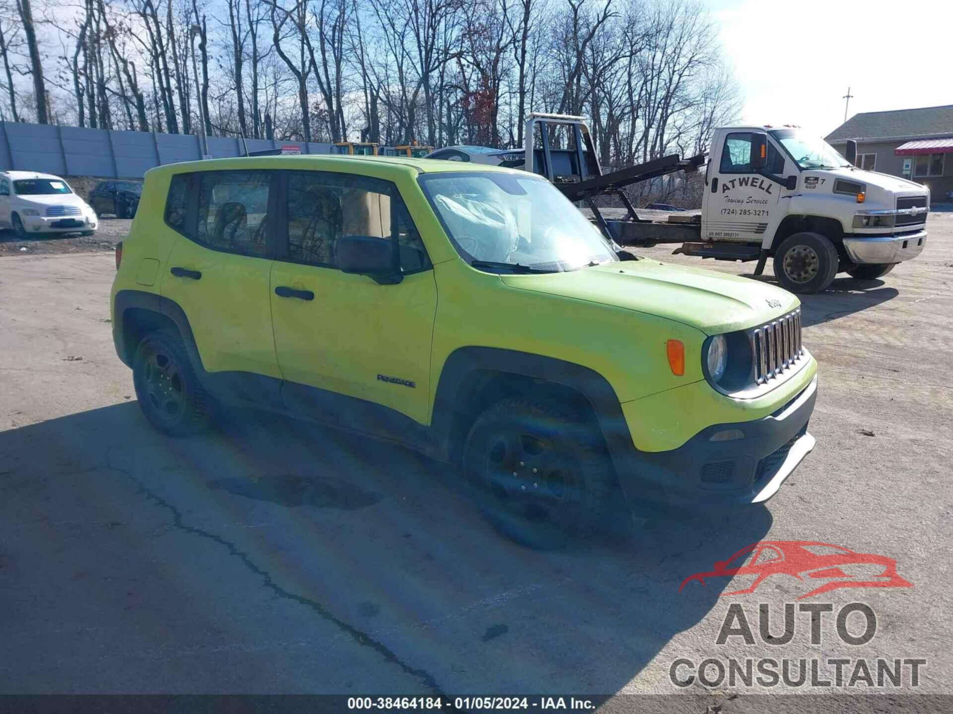 JEEP RENEGADE 2017 - ZACCJBABXHPF60877