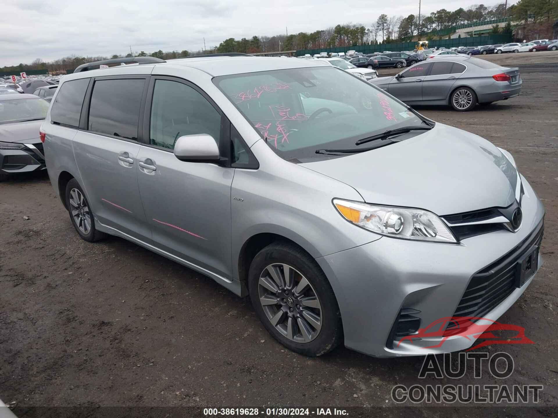 TOYOTA SIENNA 2020 - 5TDJZ3DC8LS242617