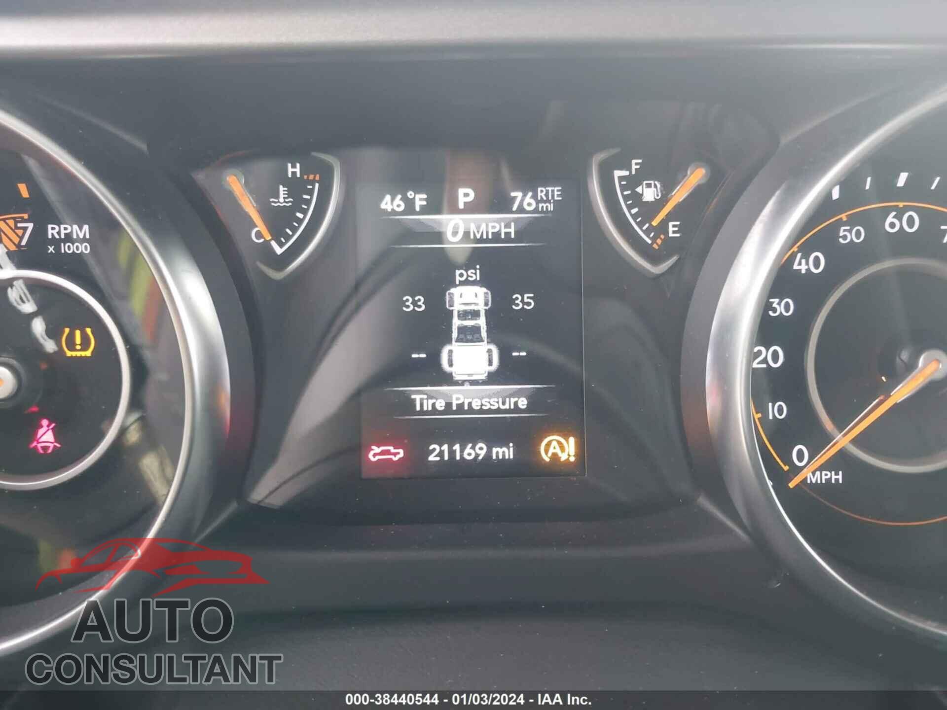 JEEP GLADIATOR 2023 - 1C6HJTAG0PL533883