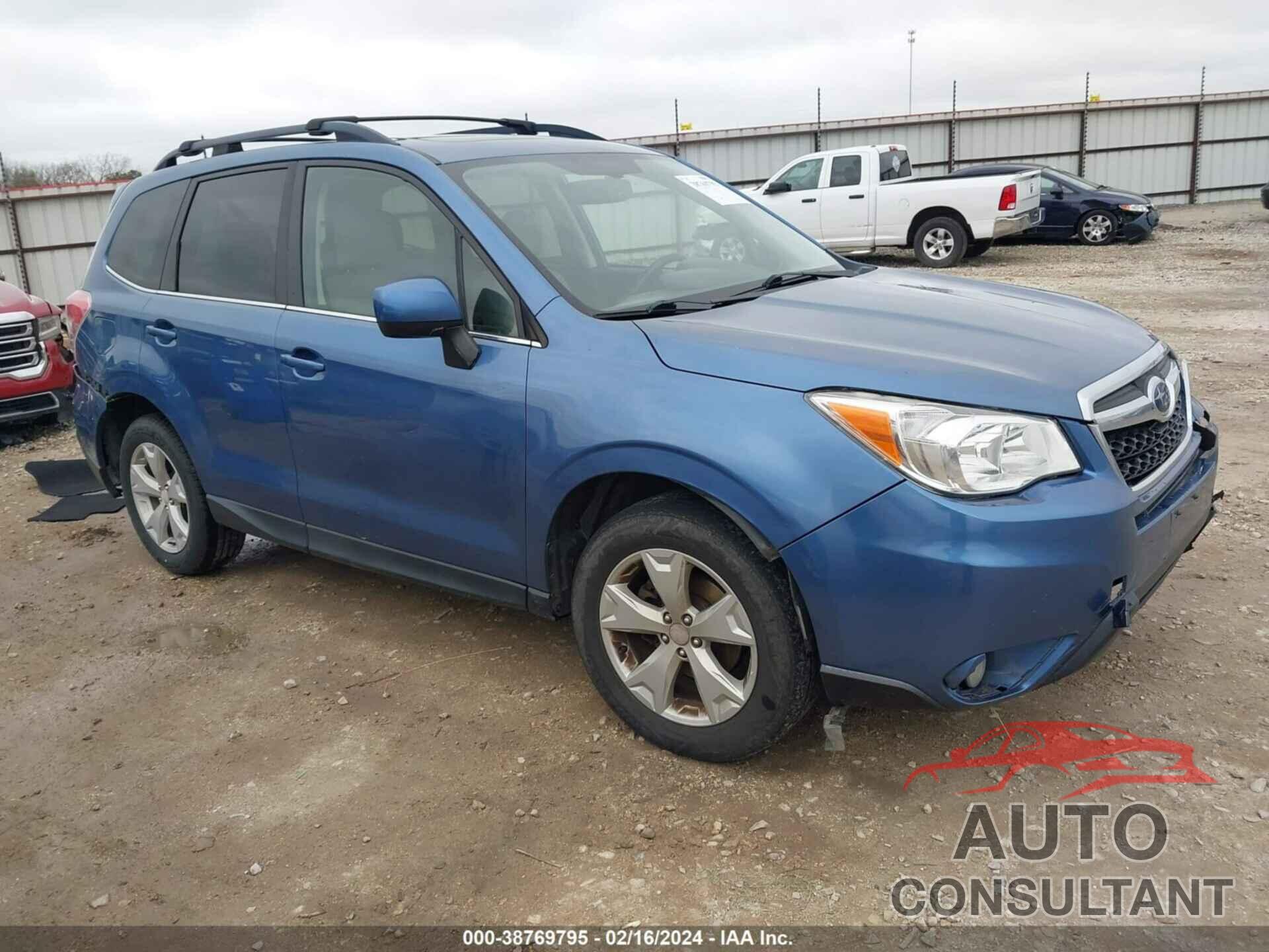 SUBARU FORESTER 2016 - JF2SJAHC6GH454132