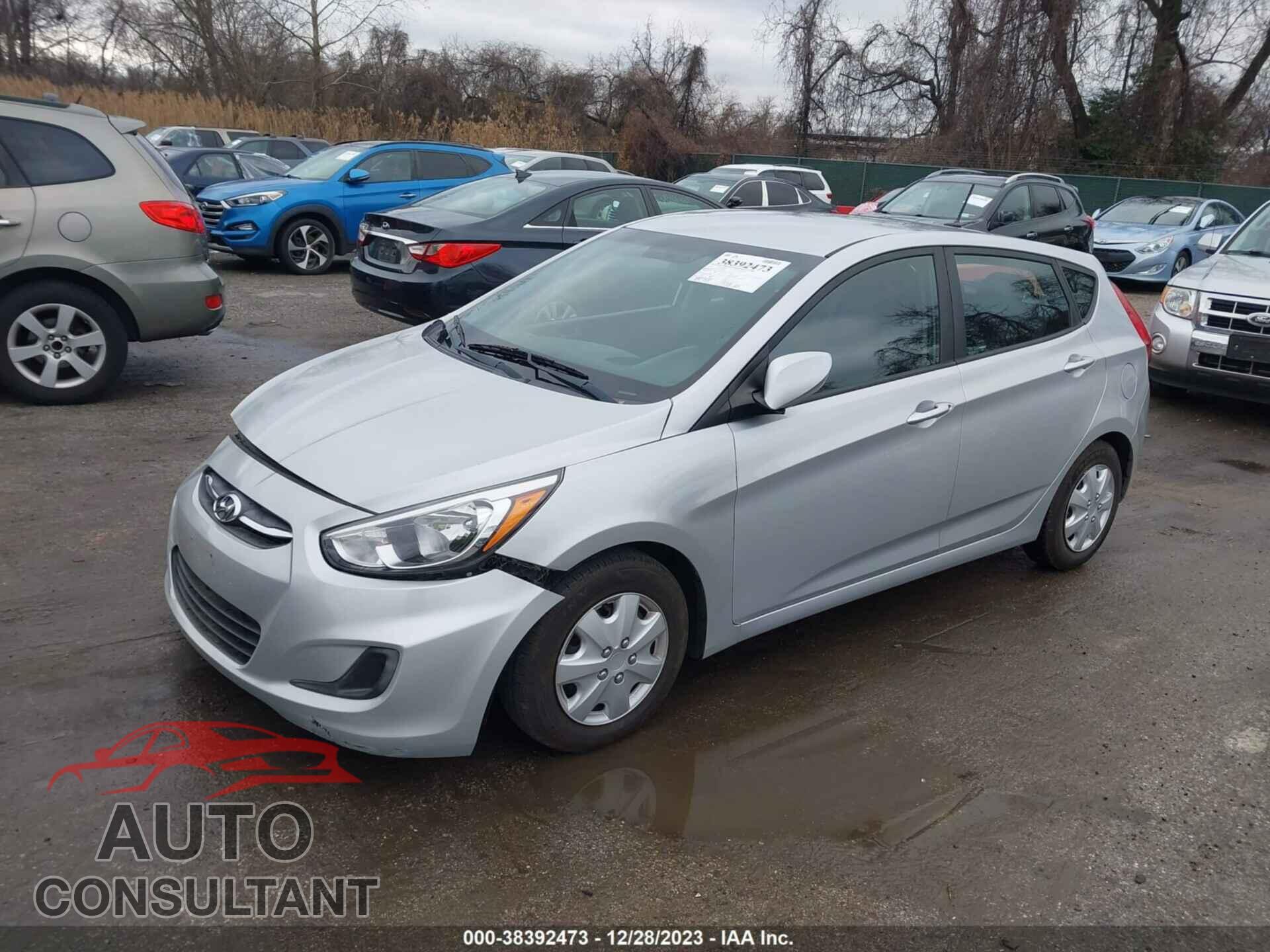 HYUNDAI ACCENT 2017 - KMHCT5AE4HU320871
