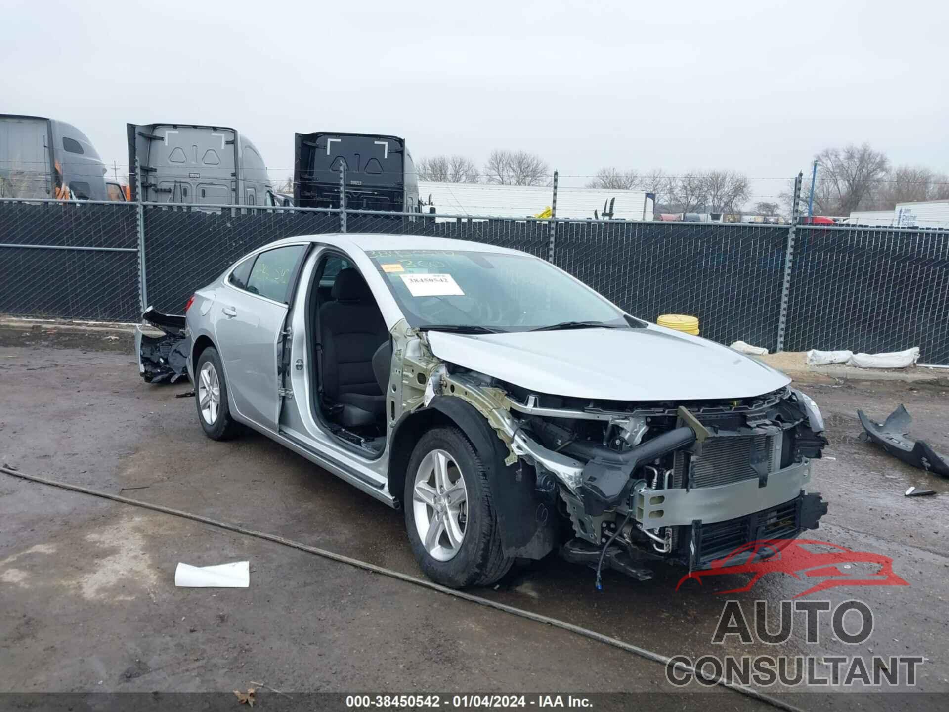 CHEVROLET MALIBU 2021 - 1G1ZC5ST1MF083923