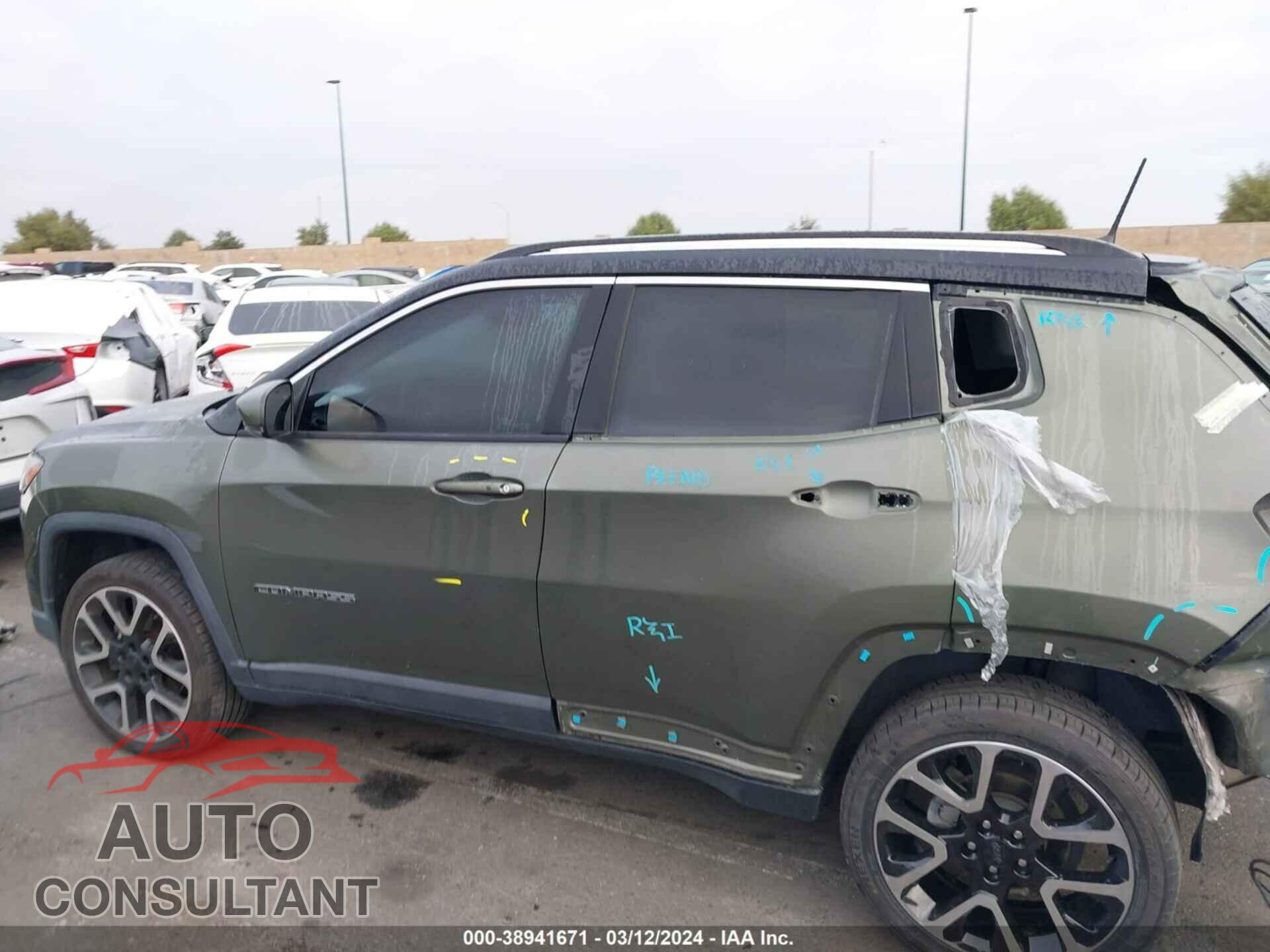 JEEP COMPASS 2017 - 3C4NJDCB2HT634335