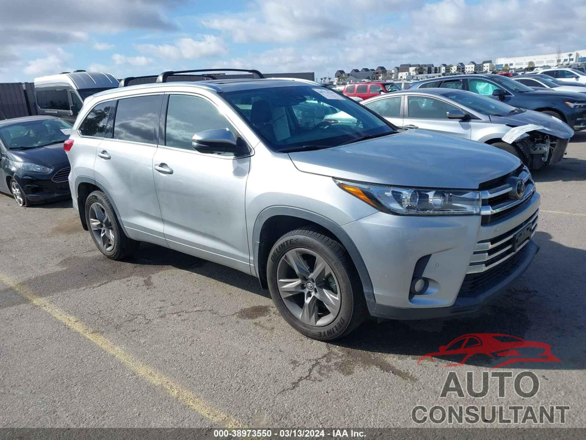 TOYOTA HIGHLANDER 2017 - 5TDDZRFH7HS390760