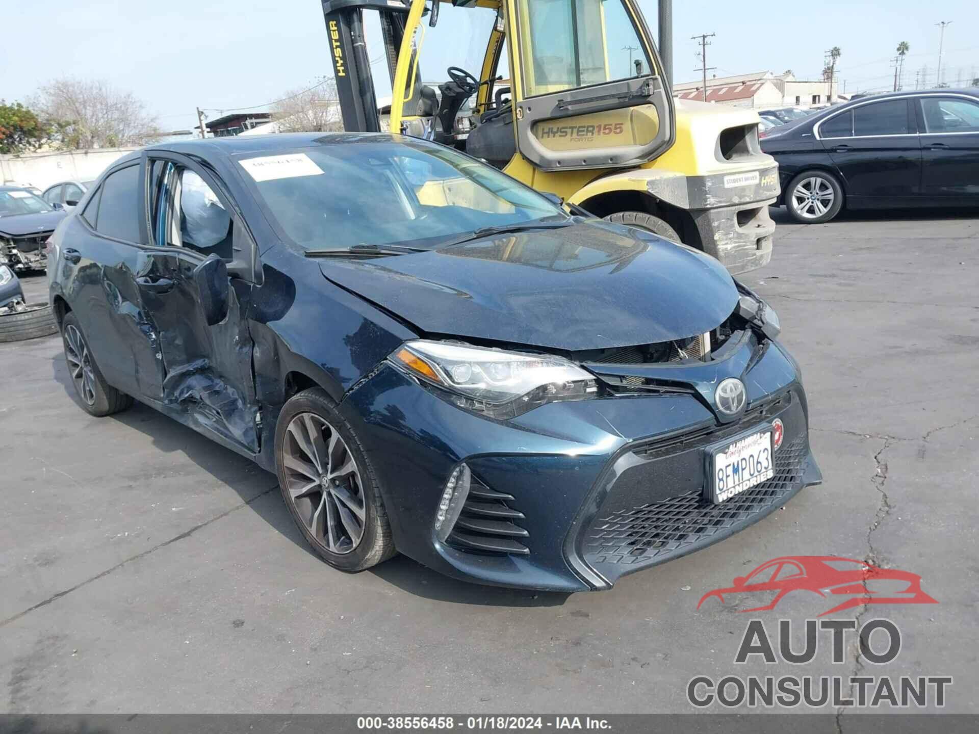 TOYOTA COROLLA 2019 - 2T1BURHE4KC133211
