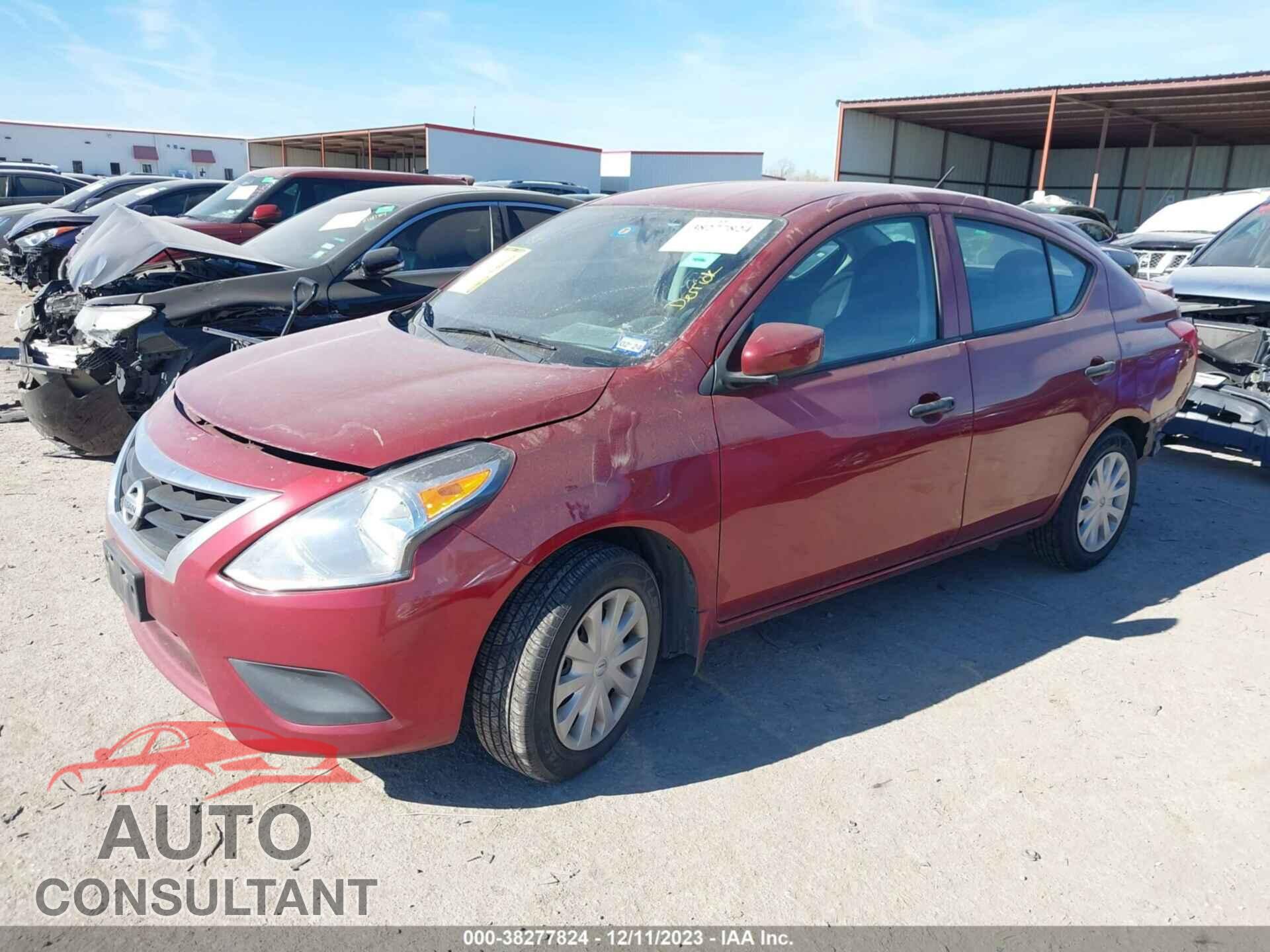 NISSAN VERSA 2017 - 3N1CN7AP9HL848768