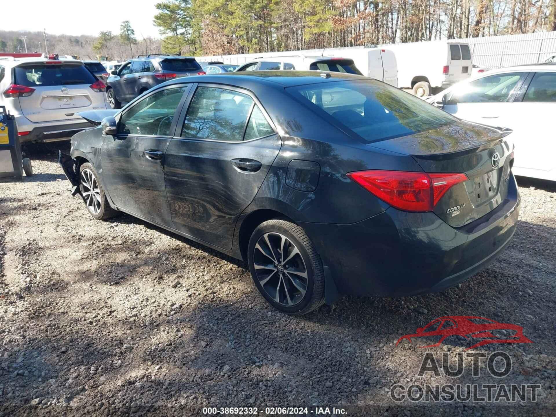 TOYOTA COROLLA 2017 - 2T1BURHE8HC943496