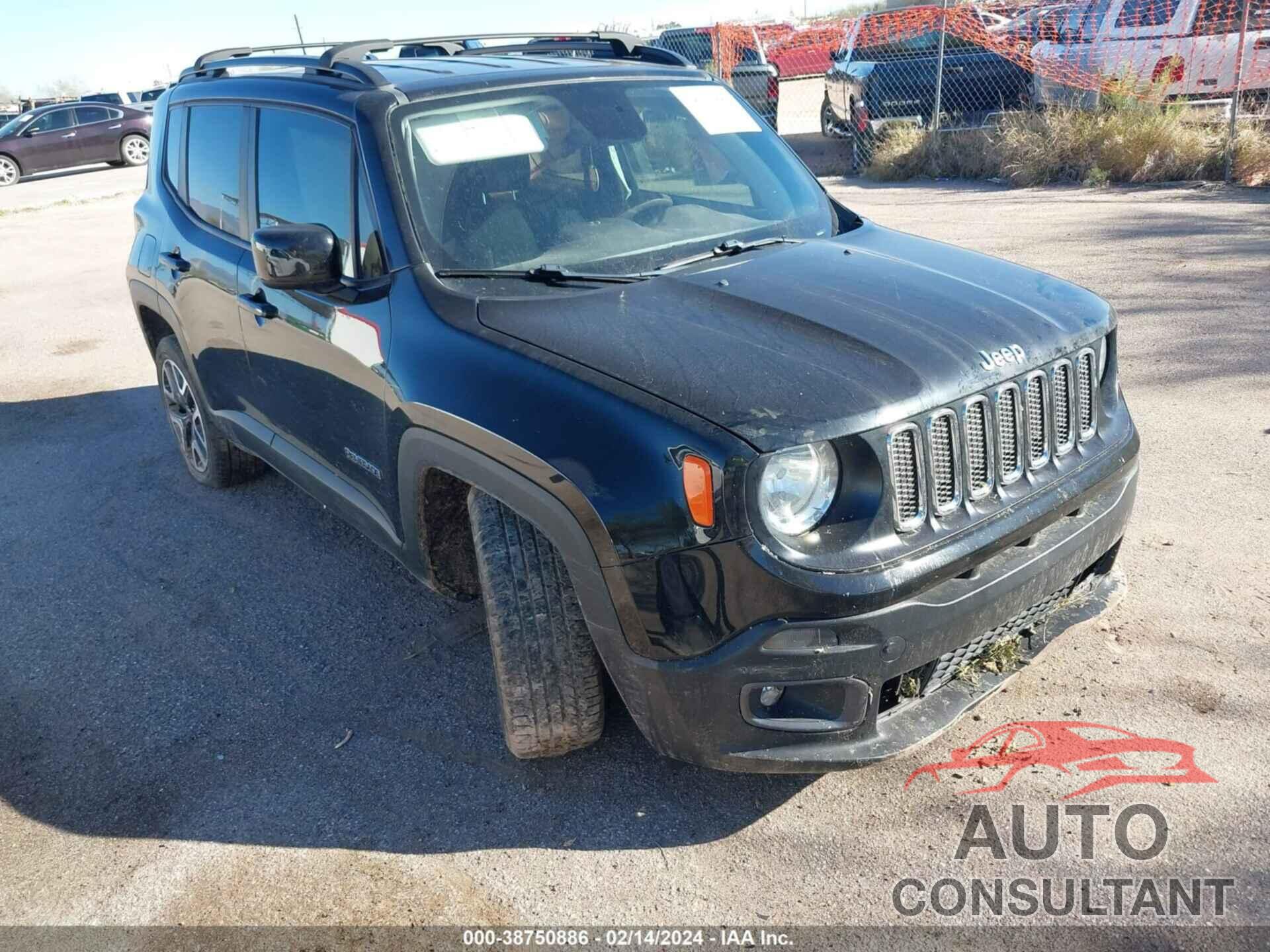 JEEP RENEGADE 2018 - ZACCJABB8JPJ09992