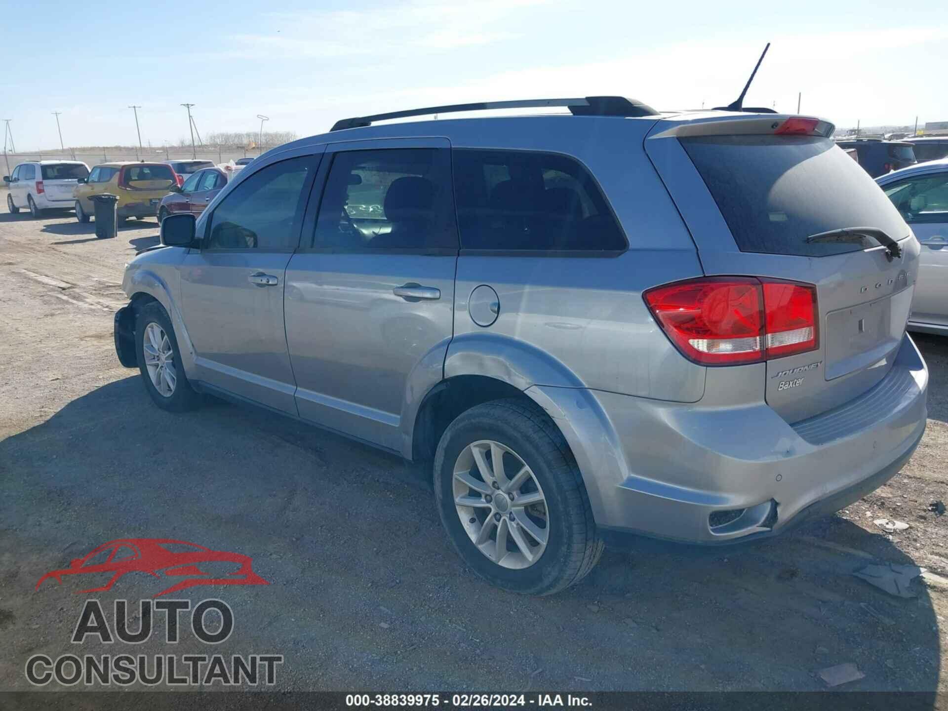 DODGE JOURNEY 2017 - 3C4PDCBB8HT612318