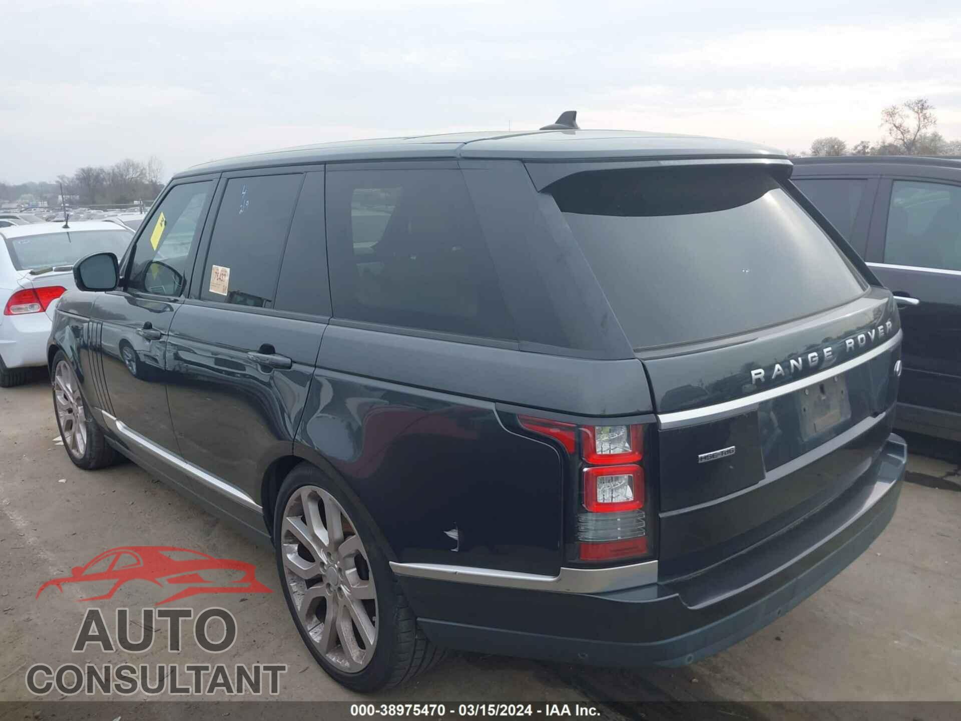LAND ROVER RANGE ROVER 2016 - SALGS2KF7GA259183