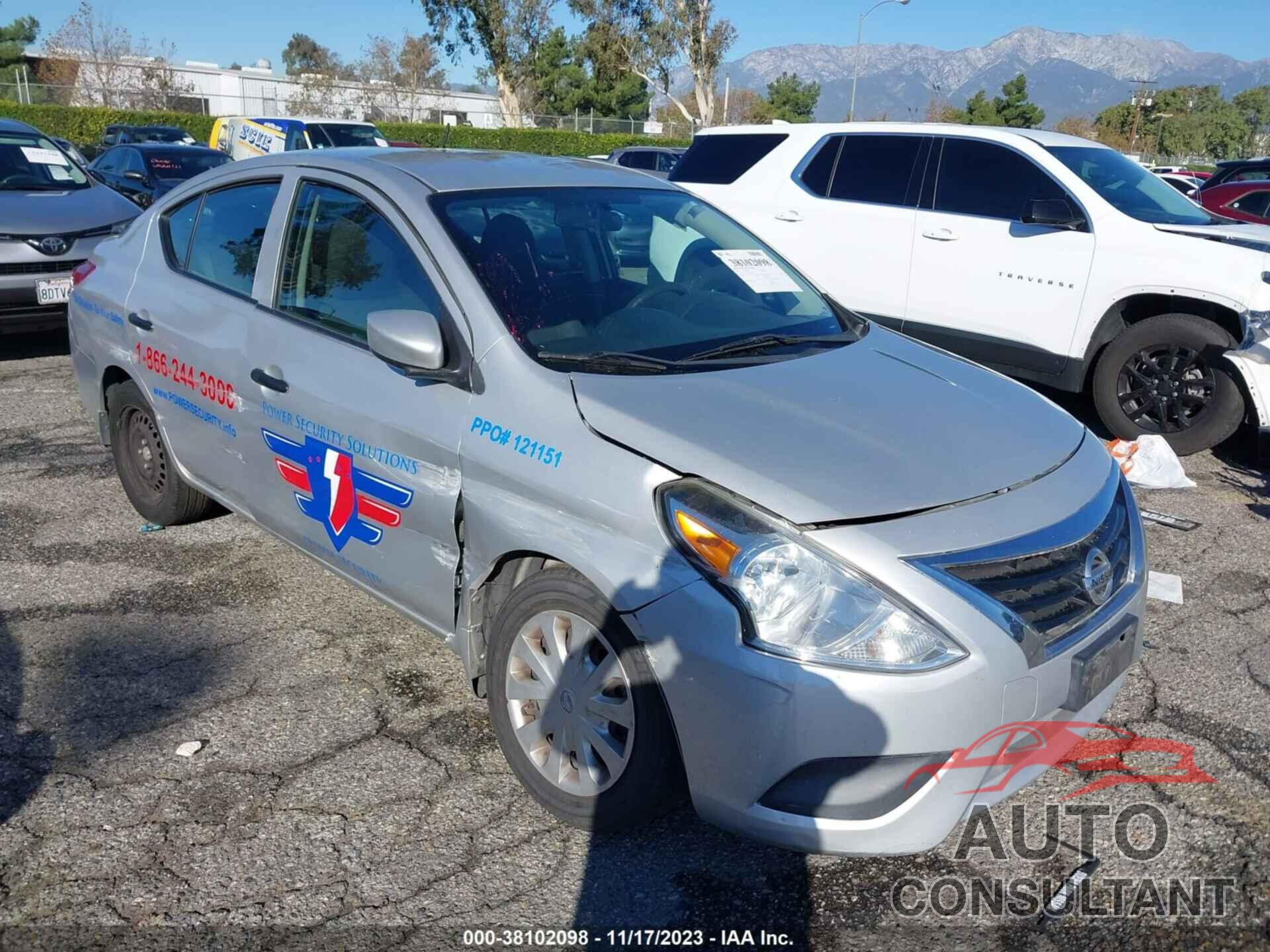 NISSAN VERSA 2016 - 3N1CN7APXGL830696