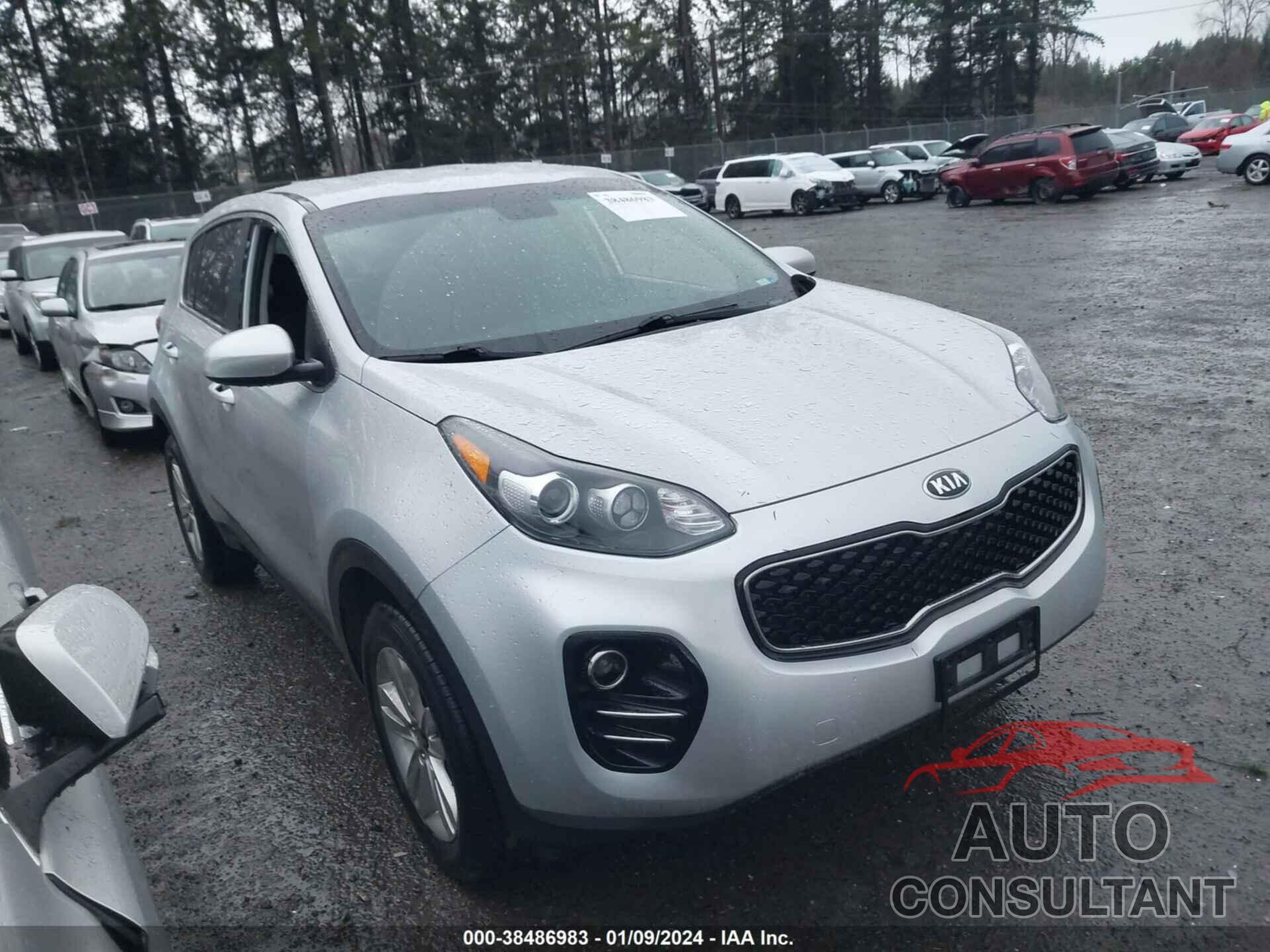 KIA SPORTAGE 2019 - KNDPMCACXK7568926