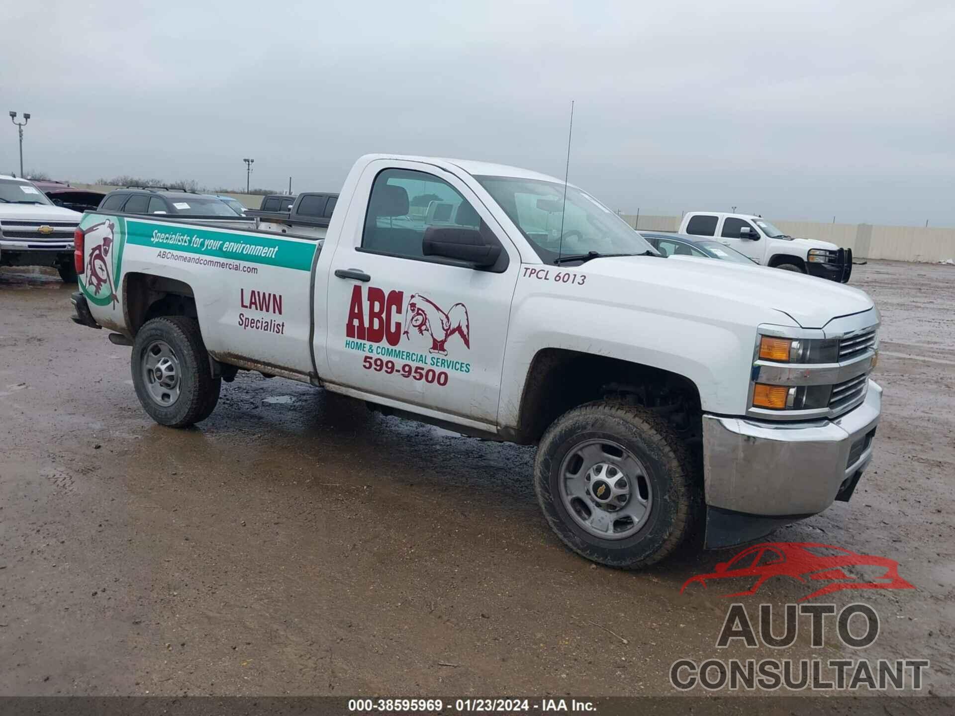 CHEVROLET SILVERADO 2500HD 2016 - 1GC0CUEG8GZ321469