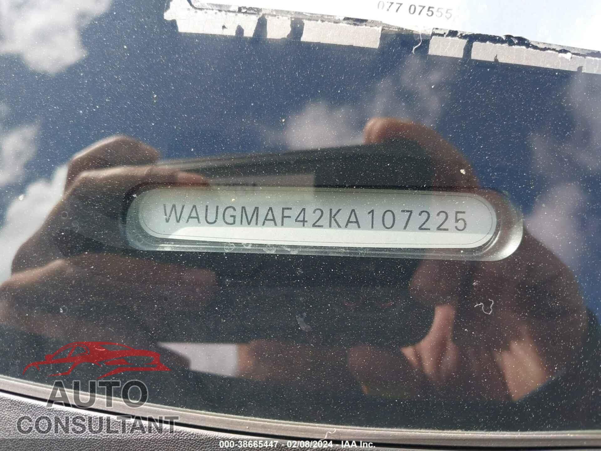 AUDI A4 2019 - WAUGMAF42KA107225