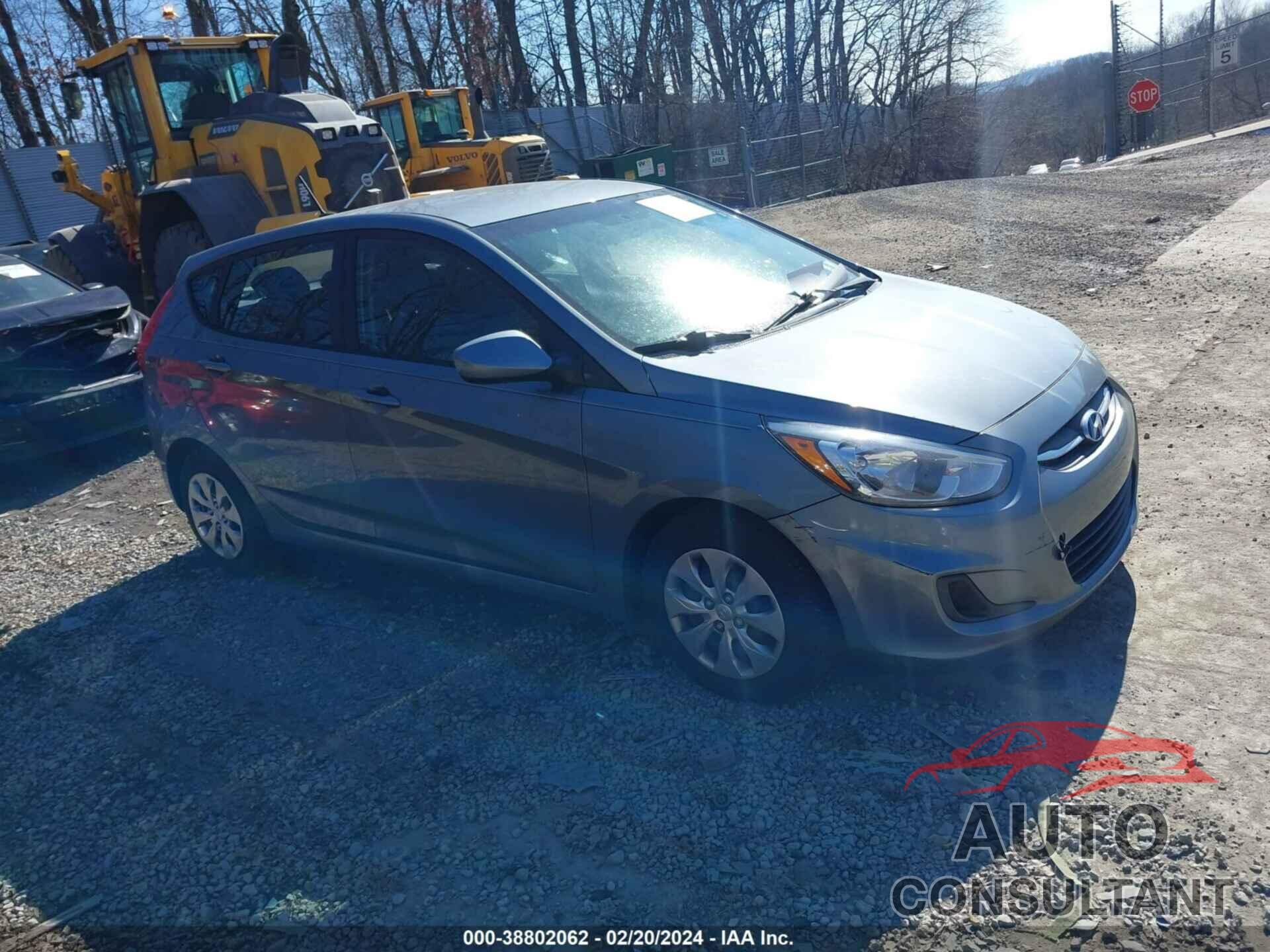 HYUNDAI ACCENT 2017 - KMHCT5AE4HU356236