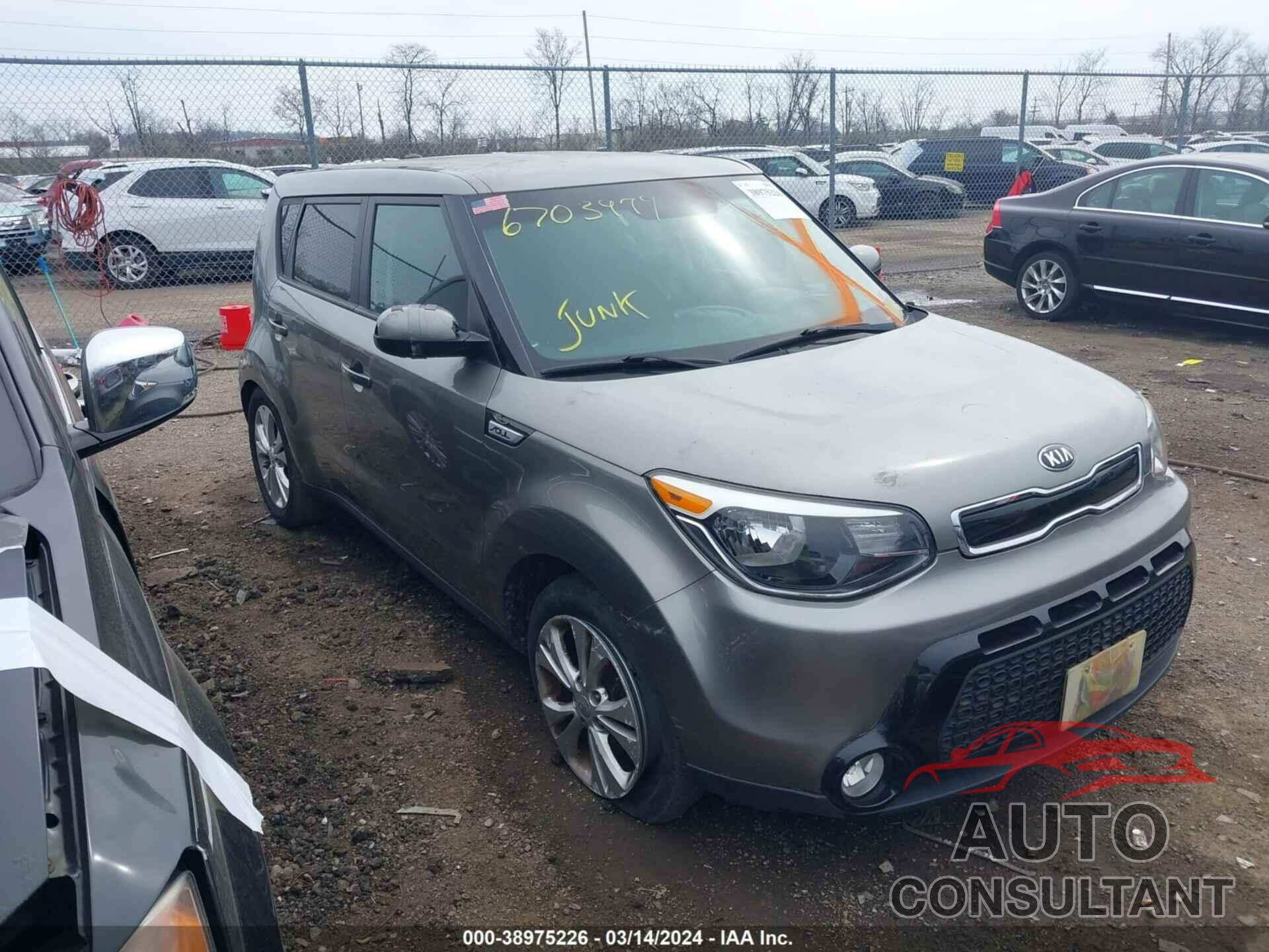 KIA SOUL 2016 - KNDJP3A53G7238986