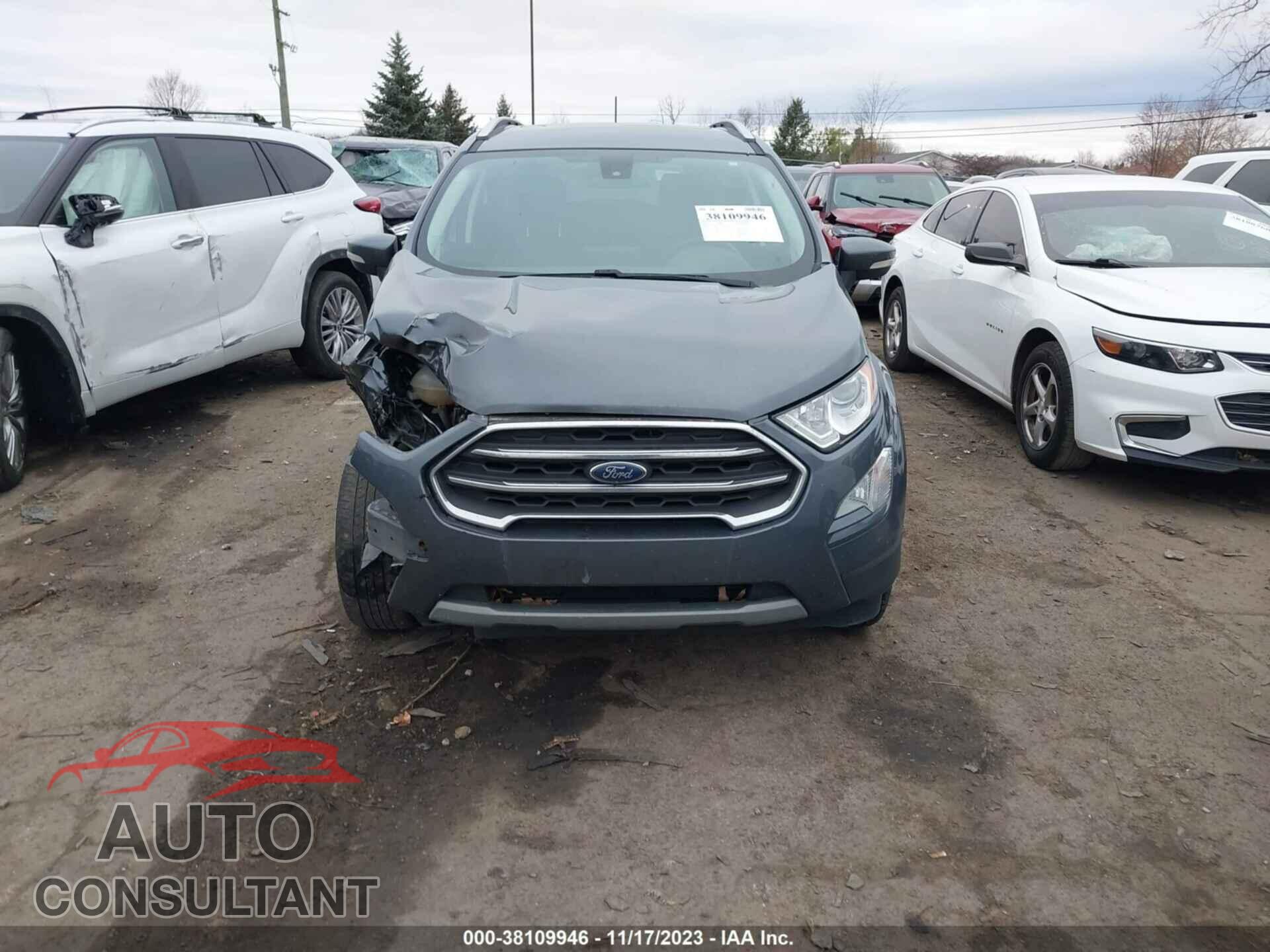 FORD ECOSPORT 2020 - MAJ6S3KL5LC324714