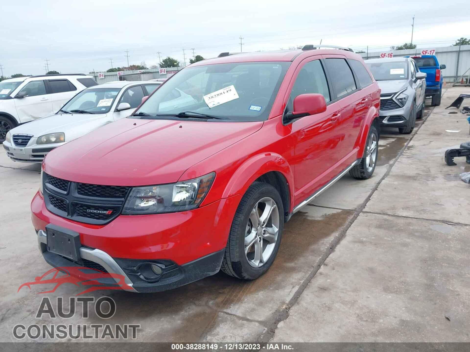 DODGE JOURNEY 2017 - 3C4PDCGG3HT613929