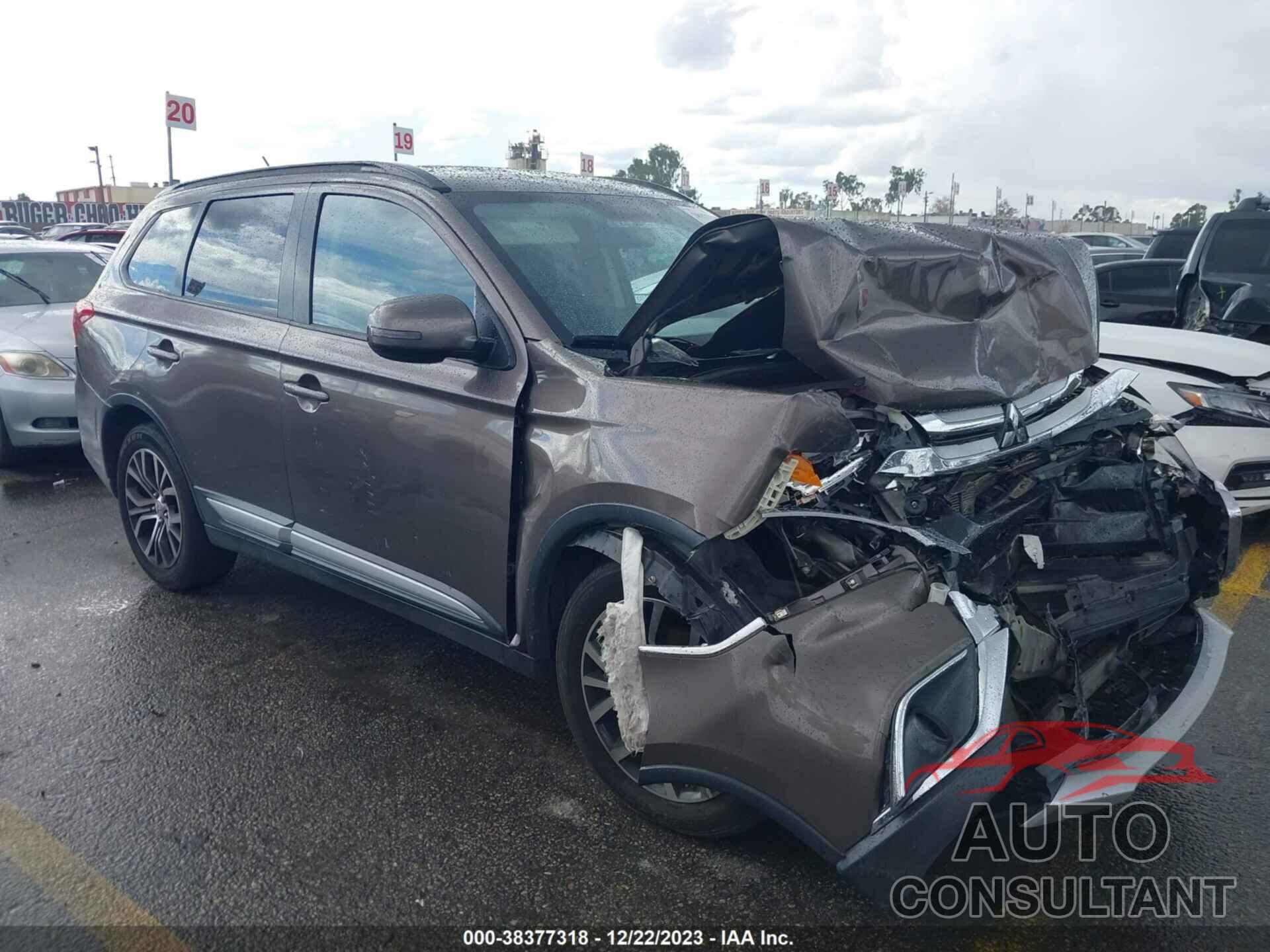MITSUBISHI OUTLANDER 2016 - JA4AD3A33GZ011058