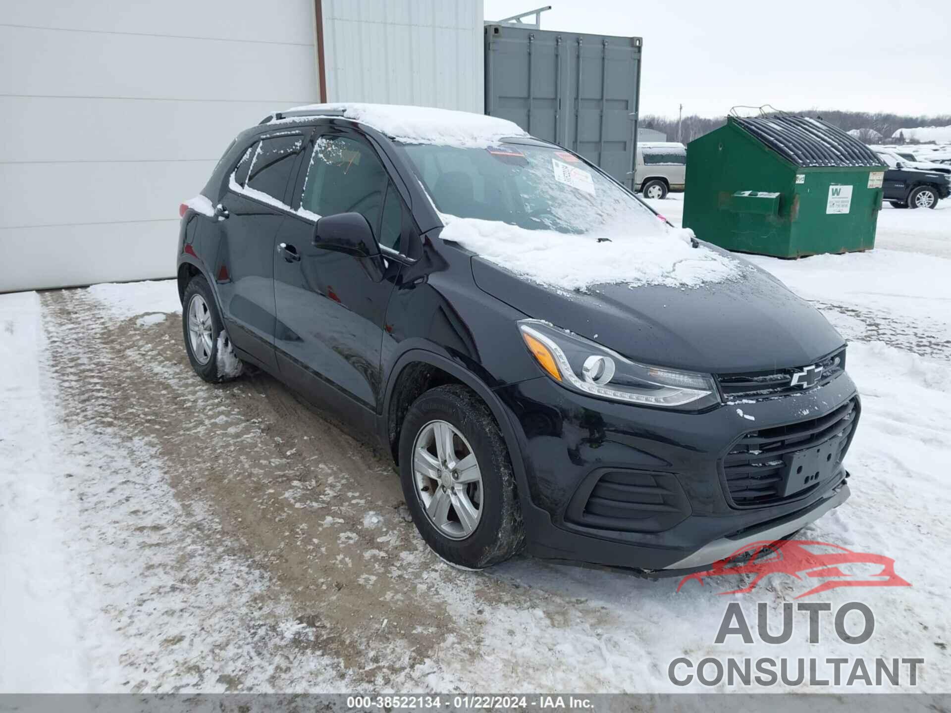 CHEVROLET TRAX 2019 - 3GNCJLSB1KL350776