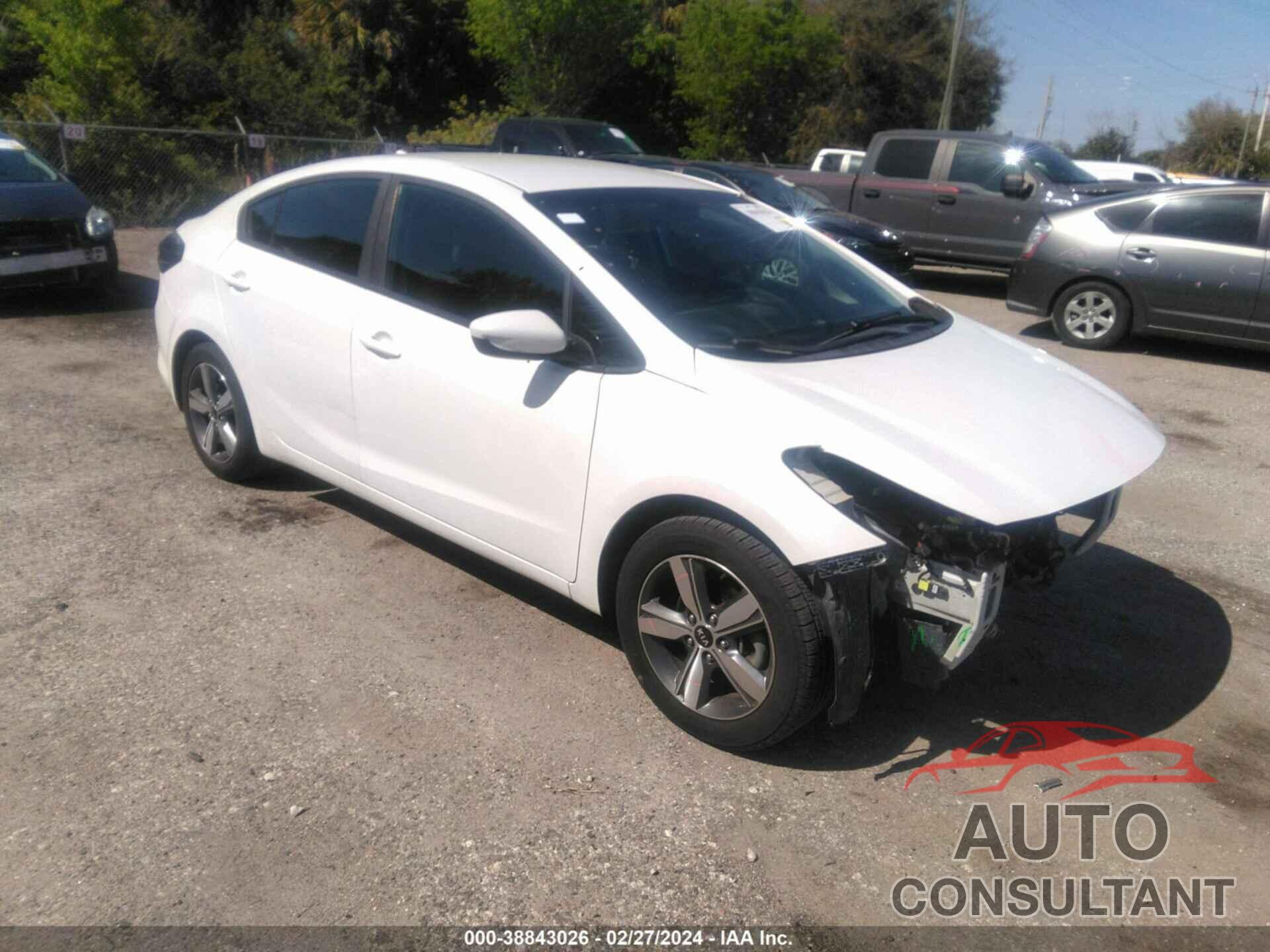 KIA FORTE 2018 - 3KPFL4A72JE174391