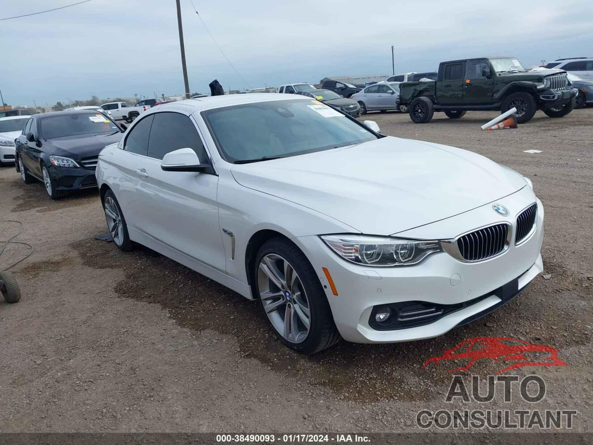 BMW 428I 2016 - WBA3T1C50GP823592