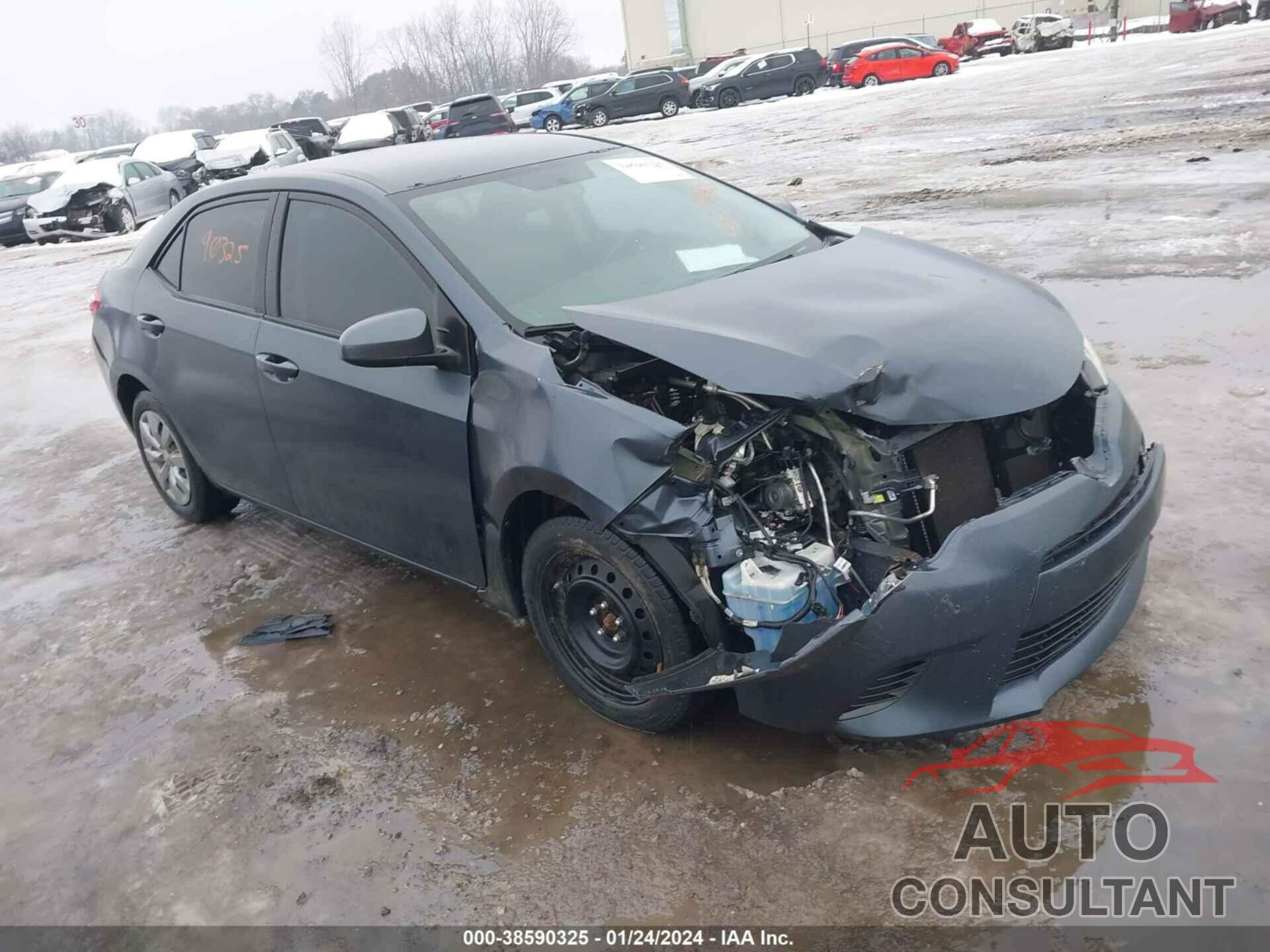 TOYOTA COROLLA 2016 - 2T1BURHE0GC569402