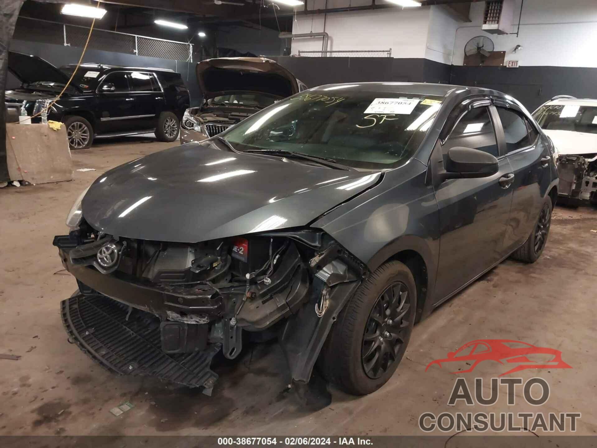 TOYOTA COROLLA 2016 - 2T1BURHEXGC560903