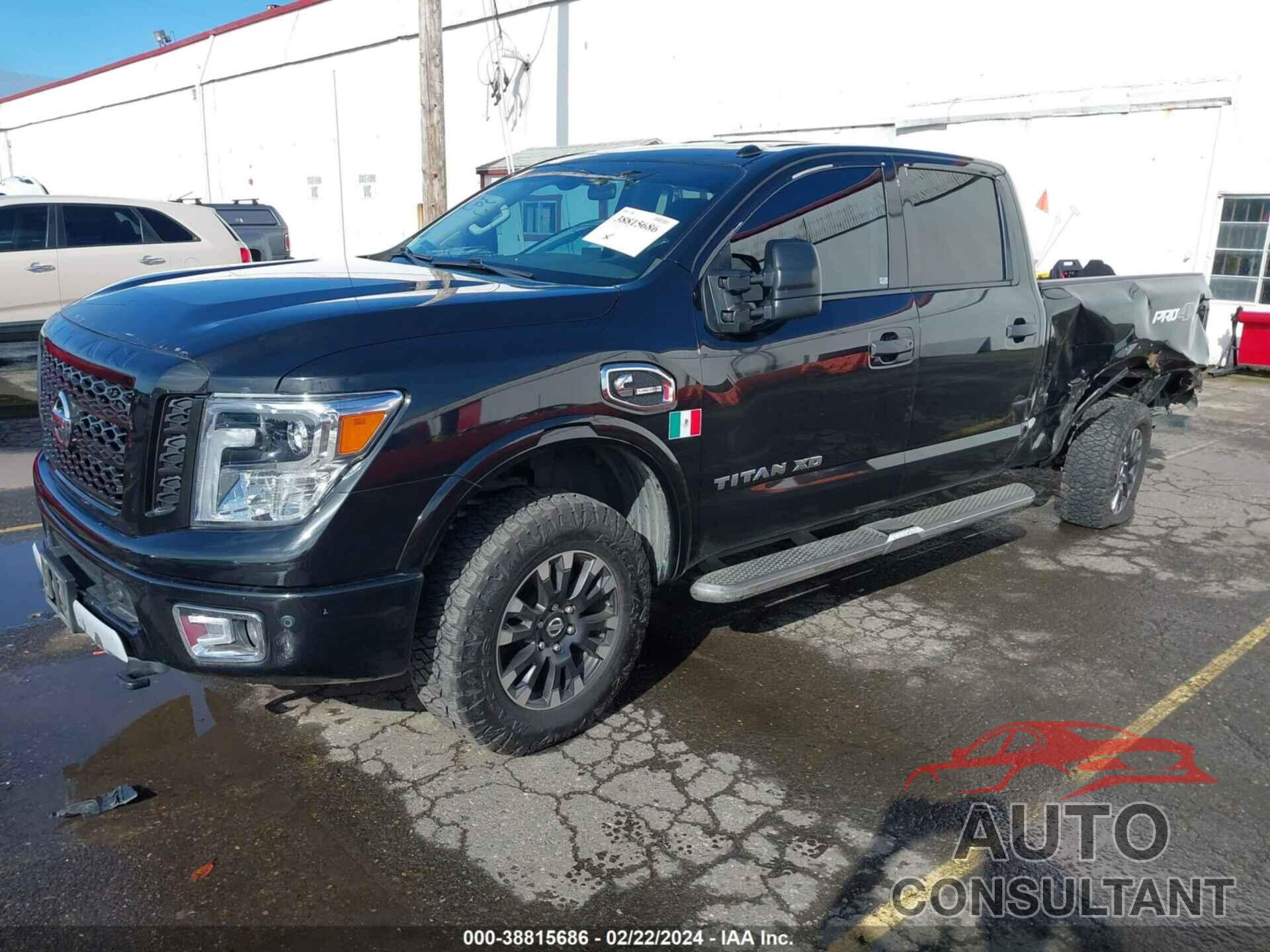 NISSAN TITAN XD 2019 - 1N6BA1F43KN519827