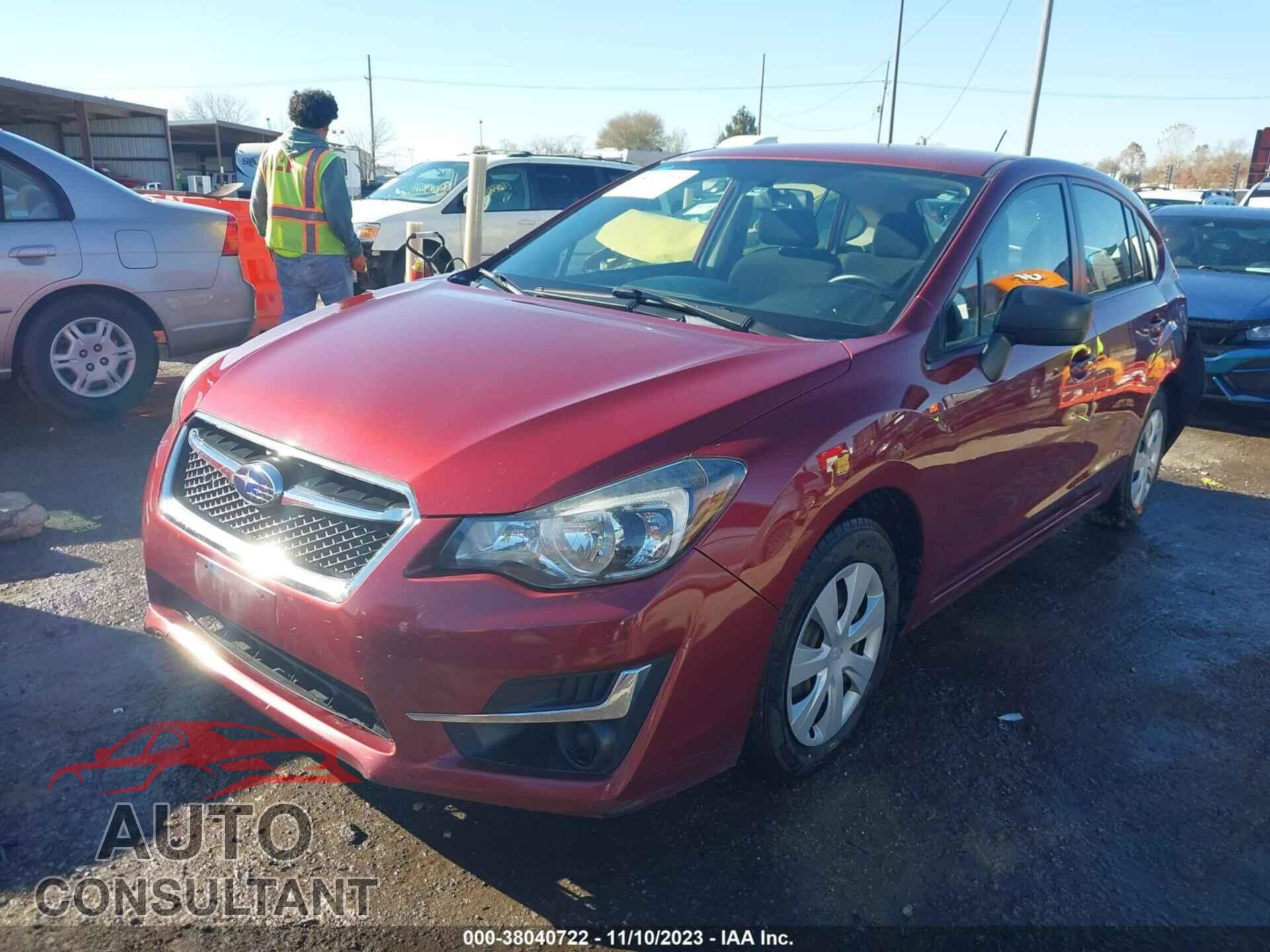 SUBARU IMPREZA 2016 - JF1GPAA68GH299385