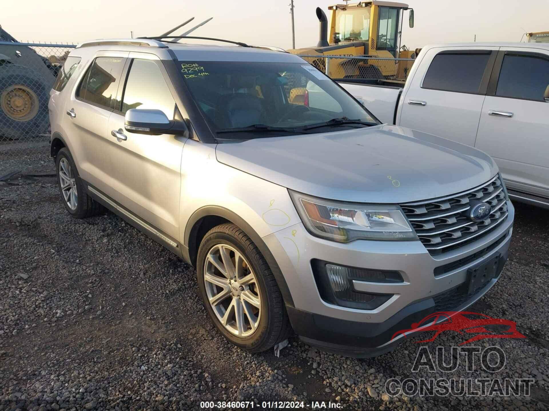 FORD EXPLORER 2016 - 1FM5K7F86GGA79189