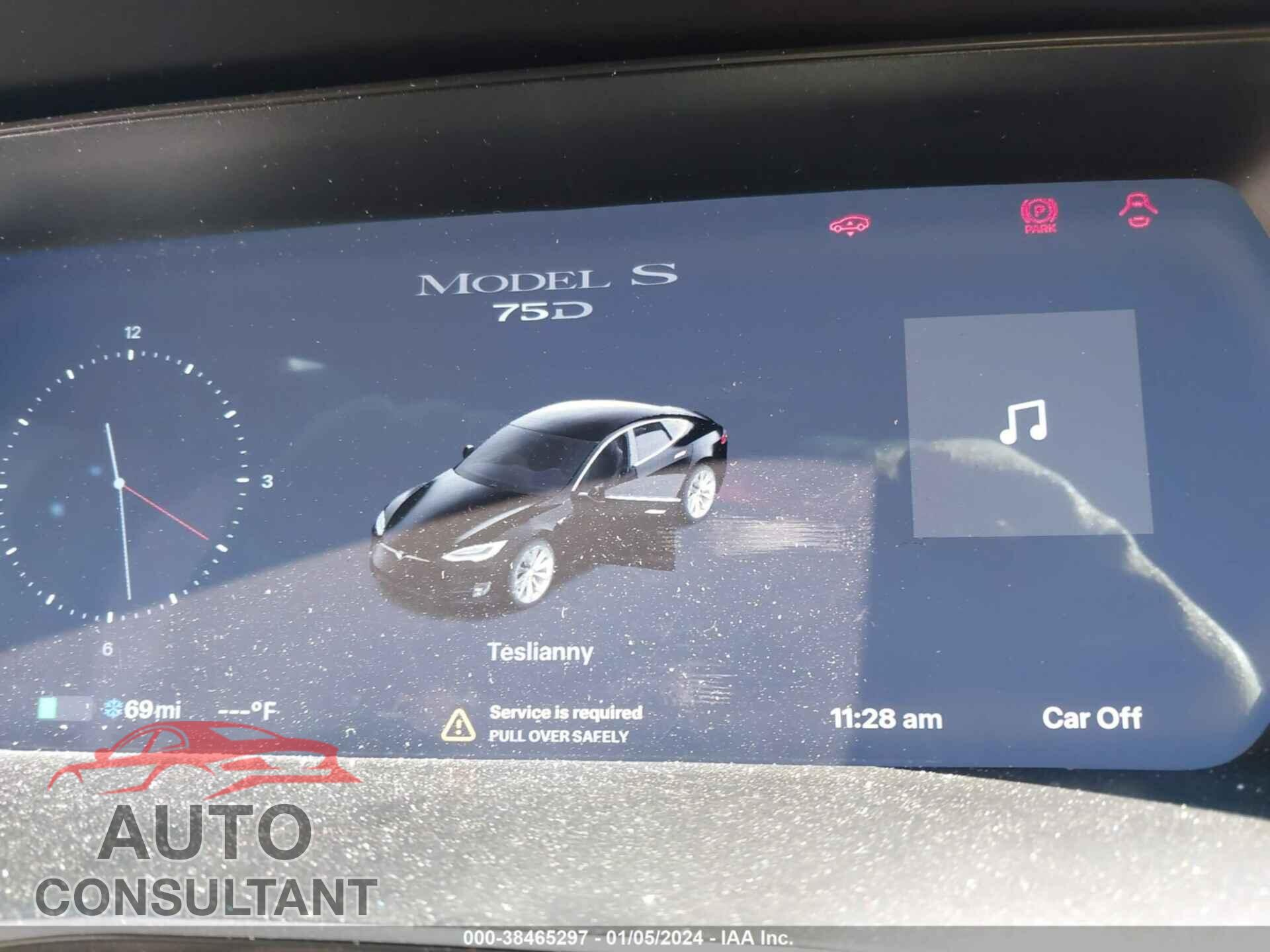 TESLA MODEL S 2018 - 5YJSA1E2XJF294855