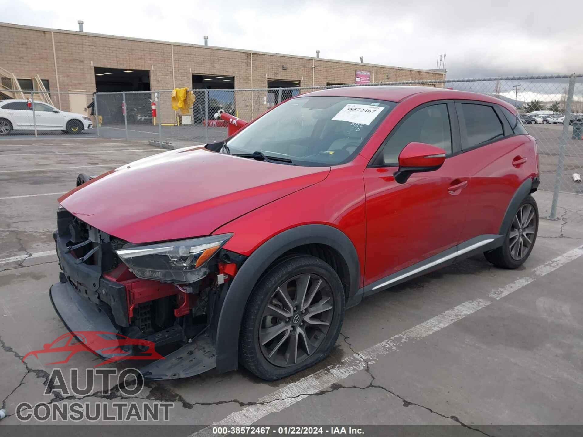 MAZDA CX-3 2016 - JM1DKBD76G0111547