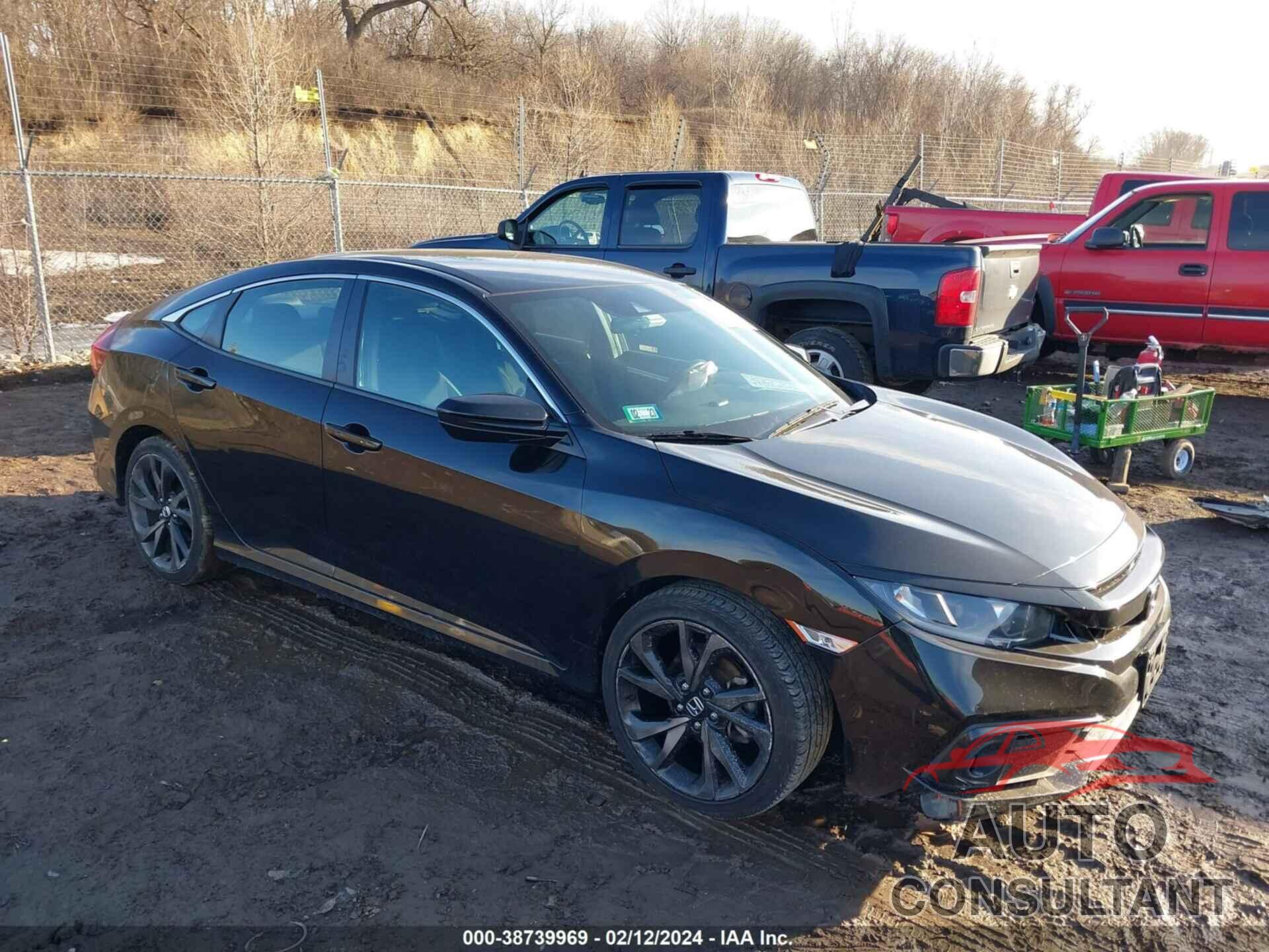 HONDA CIVIC 2019 - 2HGFC2F83KH506769