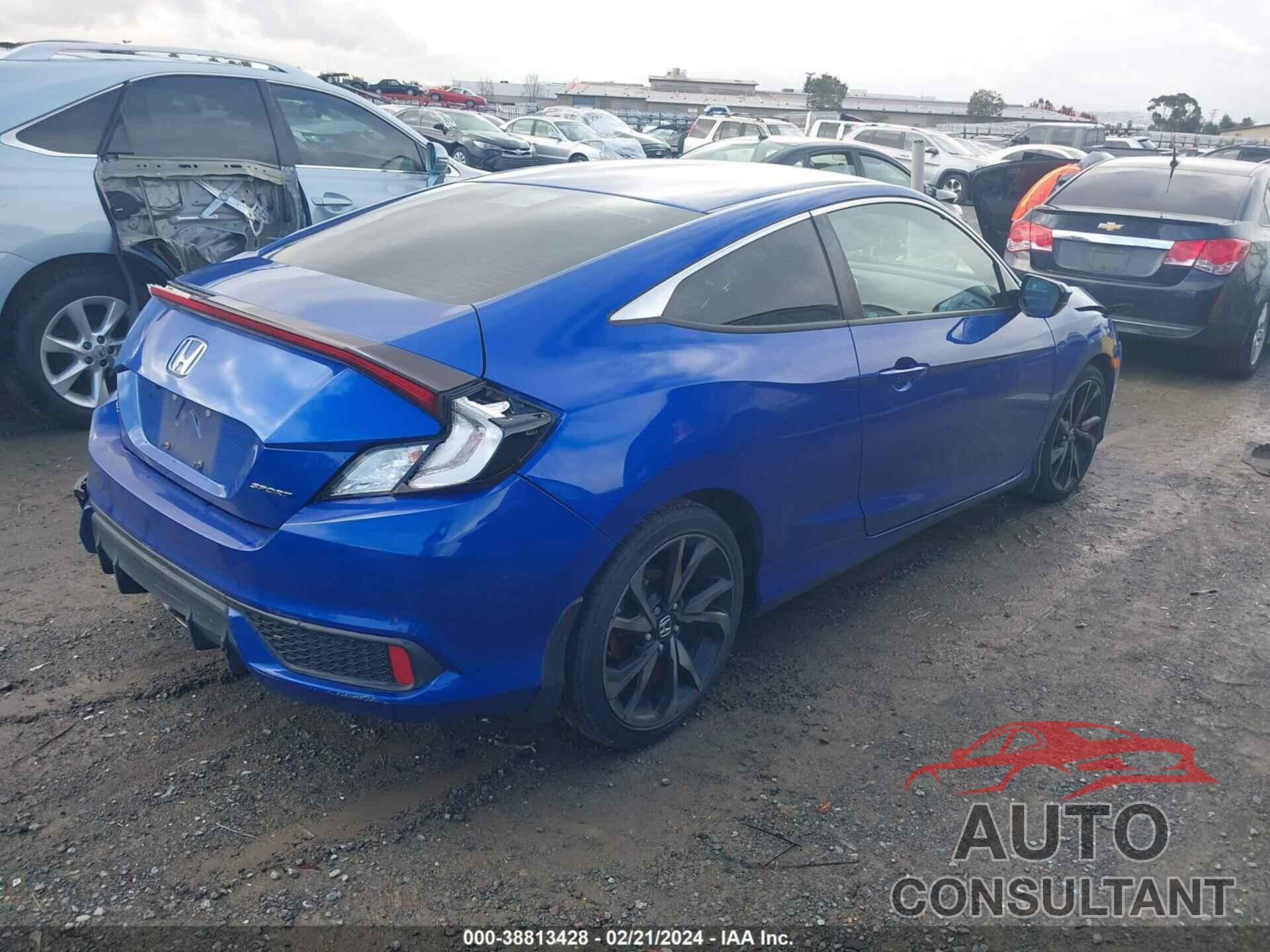 HONDA CIVIC 2019 - 2HGFC4B81KH303221