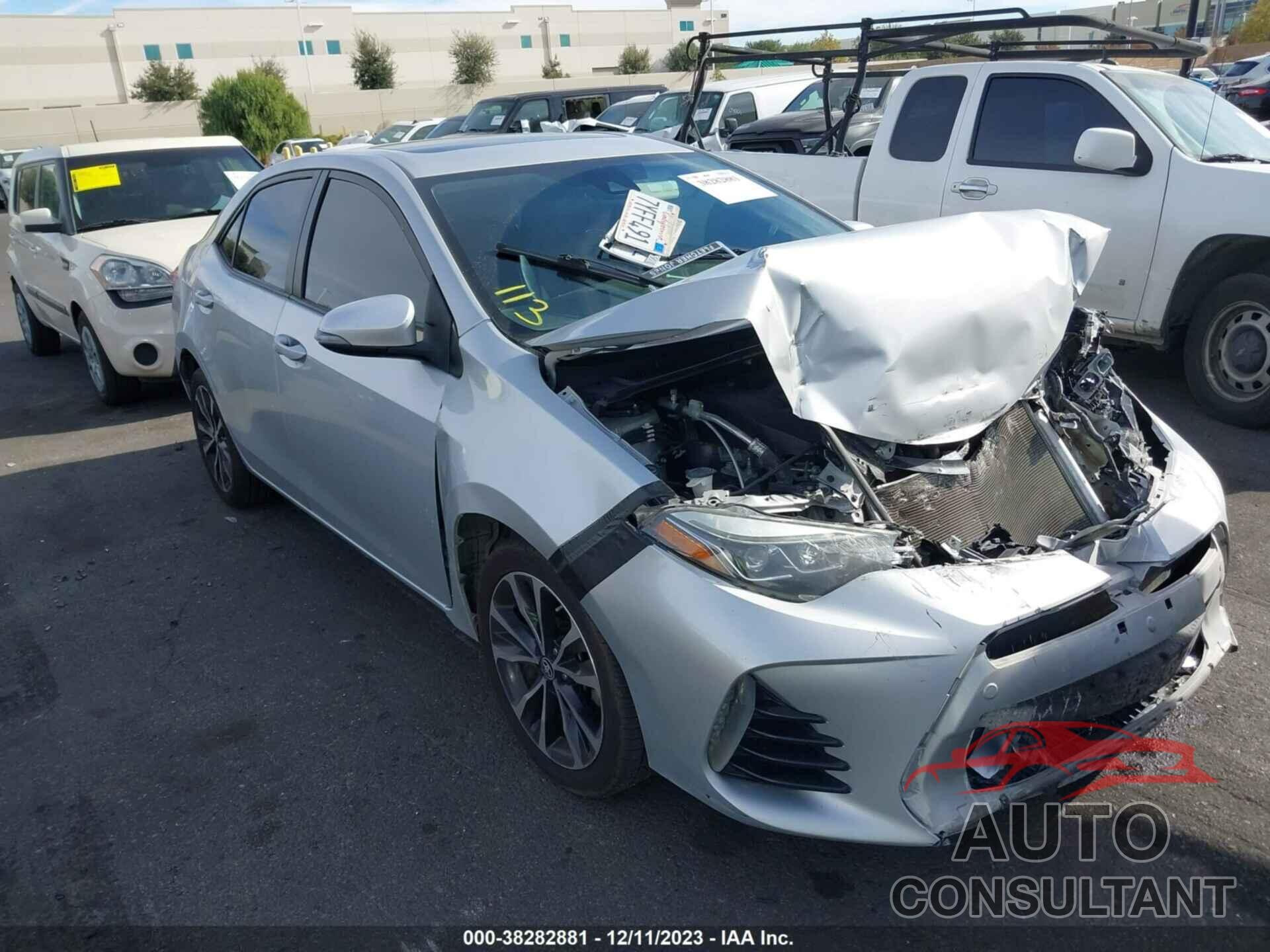 TOYOTA COROLLA 2017 - 5YFBURHE5HP670694