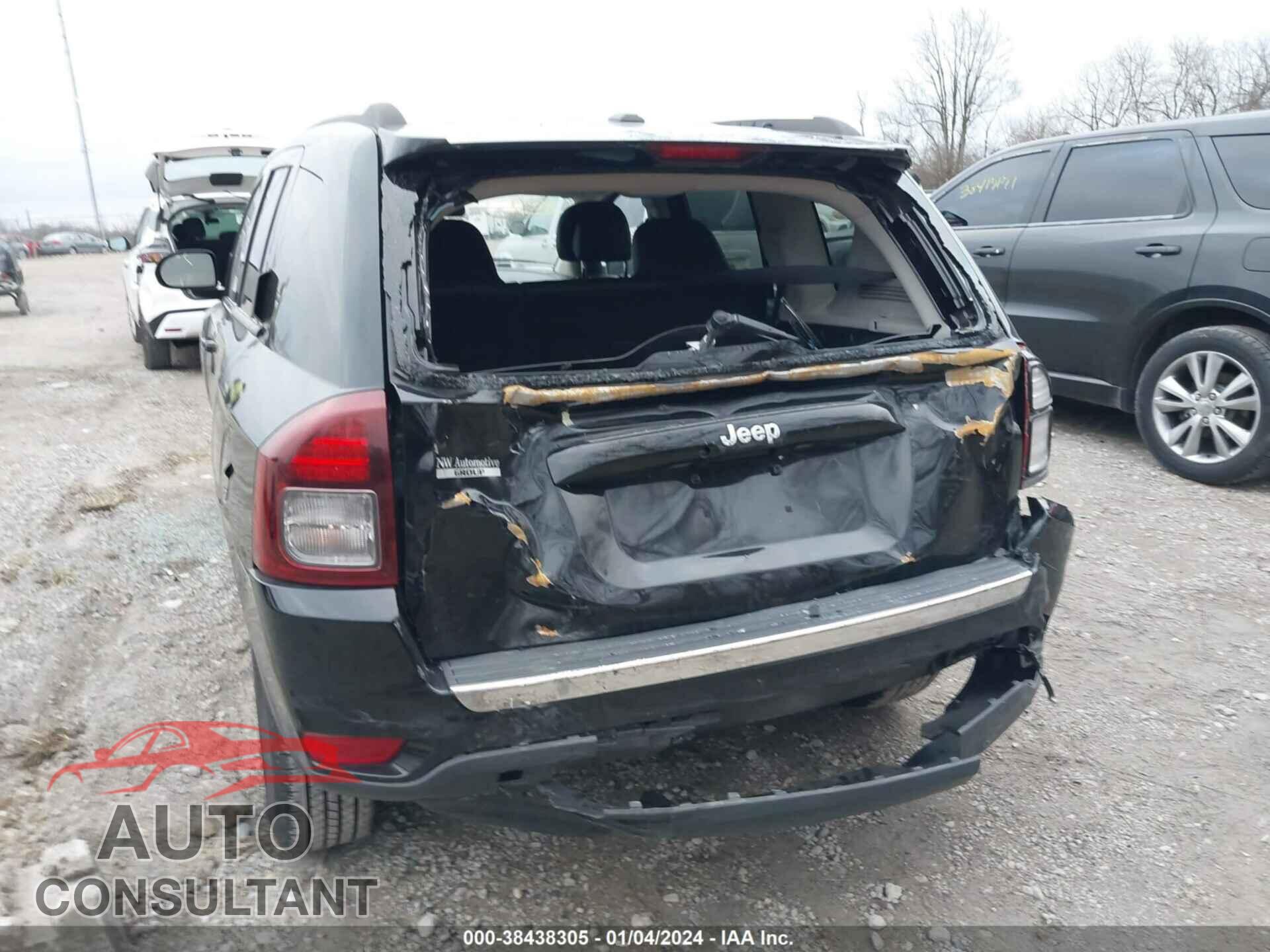 JEEP COMPASS 2017 - 1C4NJDEB2HD170112