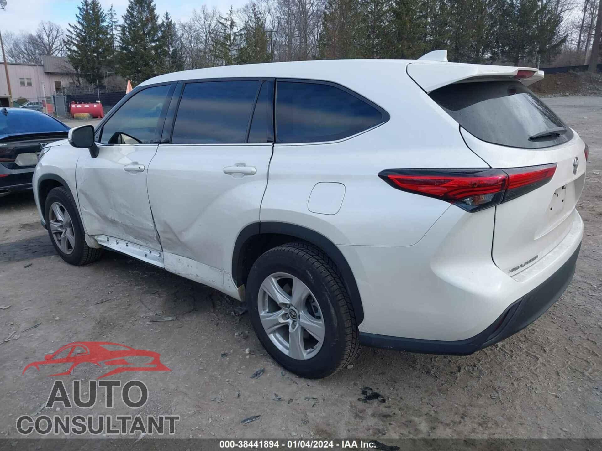 TOYOTA HIGHLANDER 2021 - 5TDCZRAH9MS064553