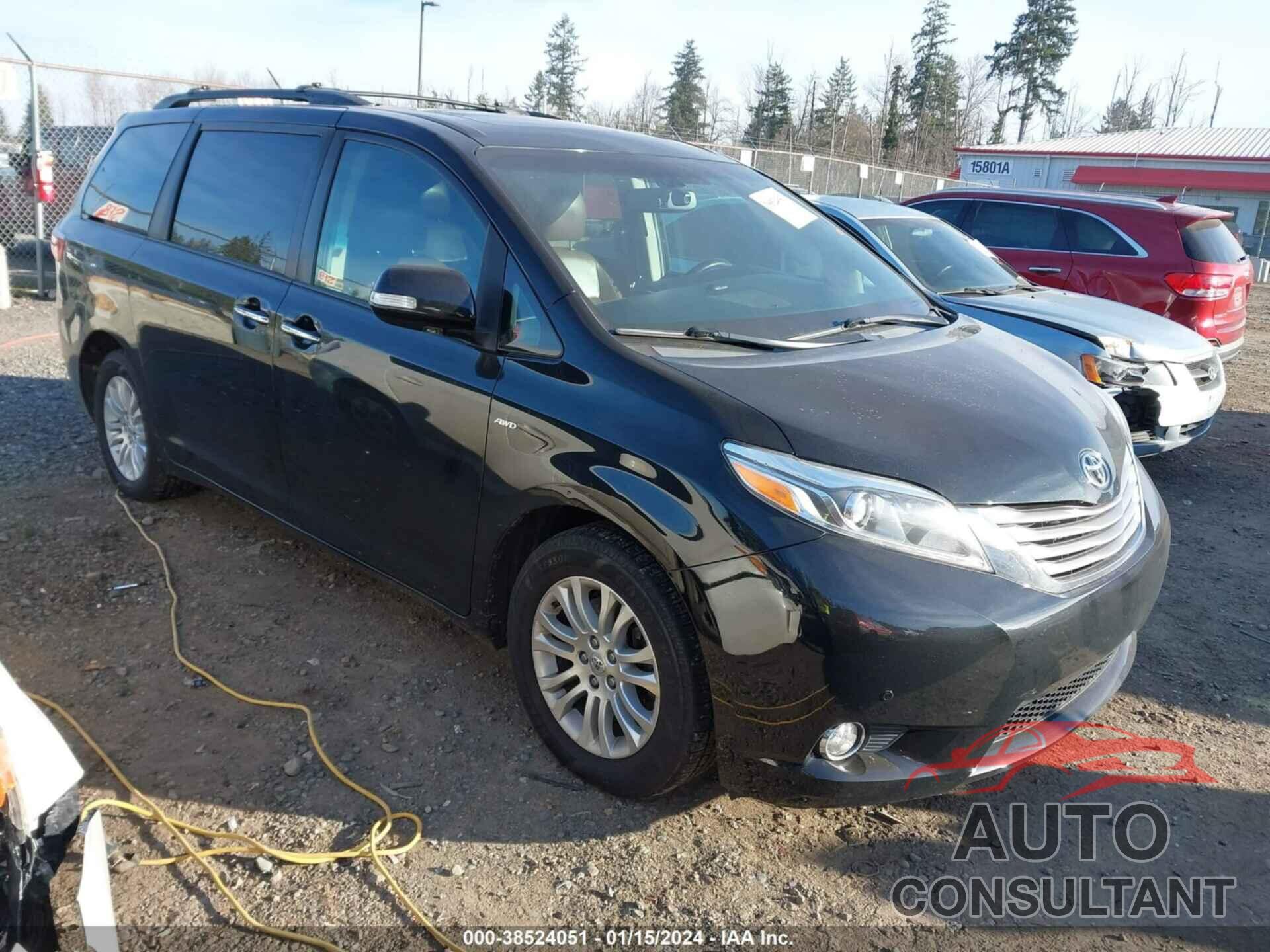 TOYOTA SIENNA 2017 - 5TDDZ3DC0HS184362