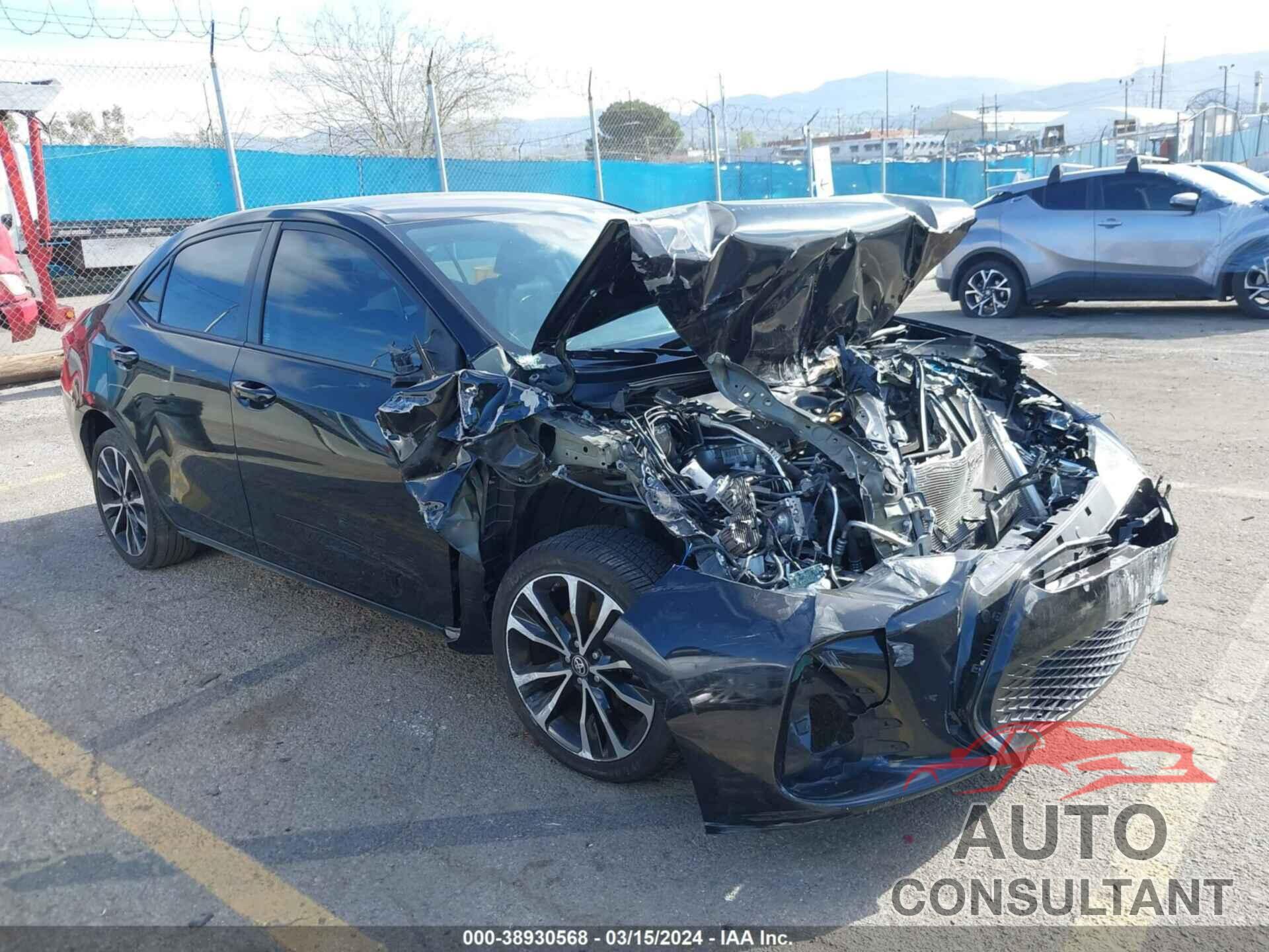 TOYOTA COROLLA 2017 - 5YFBURHE3HP701764