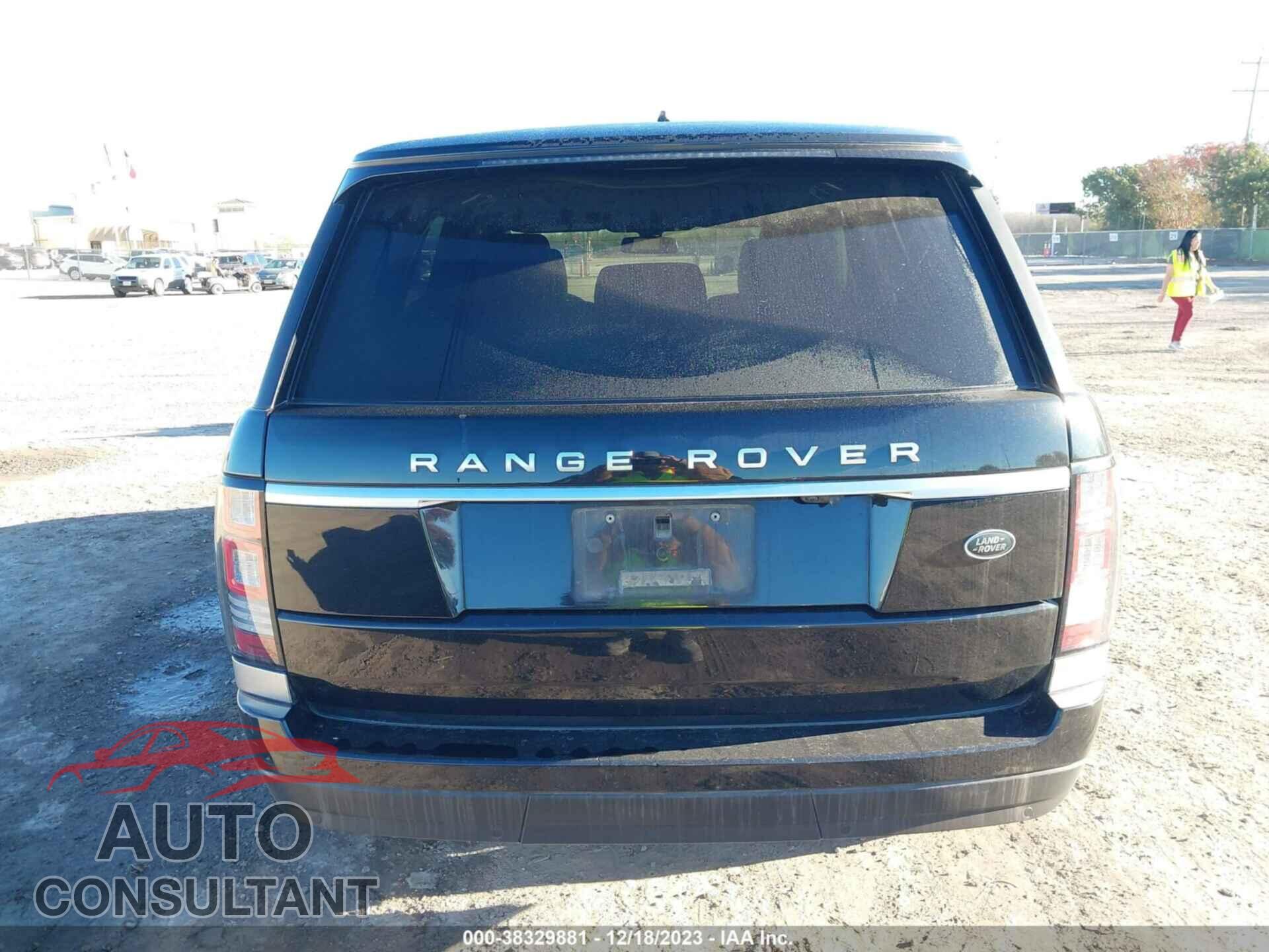 LAND ROVER RANGE ROVER 2016 - SALGR2PF2GA319813