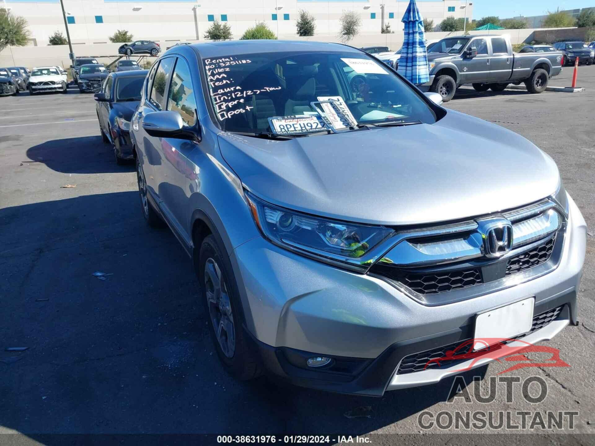 HONDA CR-V 2019 - 7FARW1H53KE039959