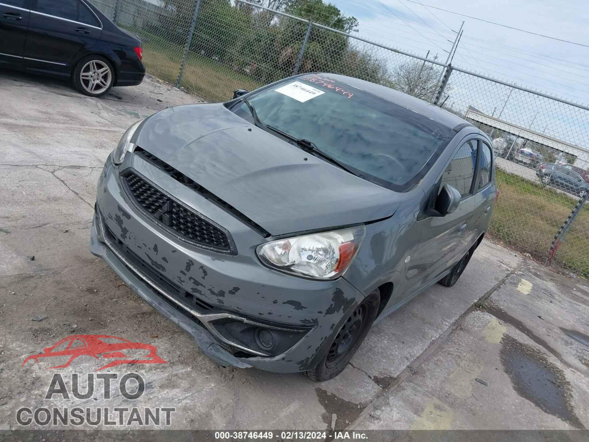 MITSUBISHI MIRAGE 2017 - ML32A3HJ1HH015160