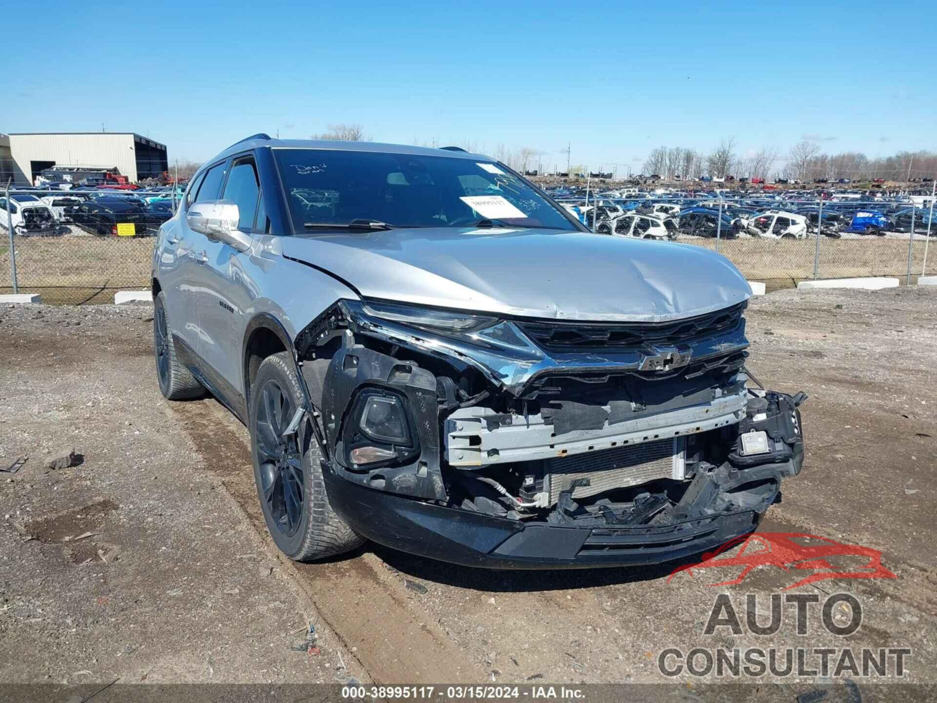 CHEVROLET BLAZER 2021 - 3GNKBERS5MS507986