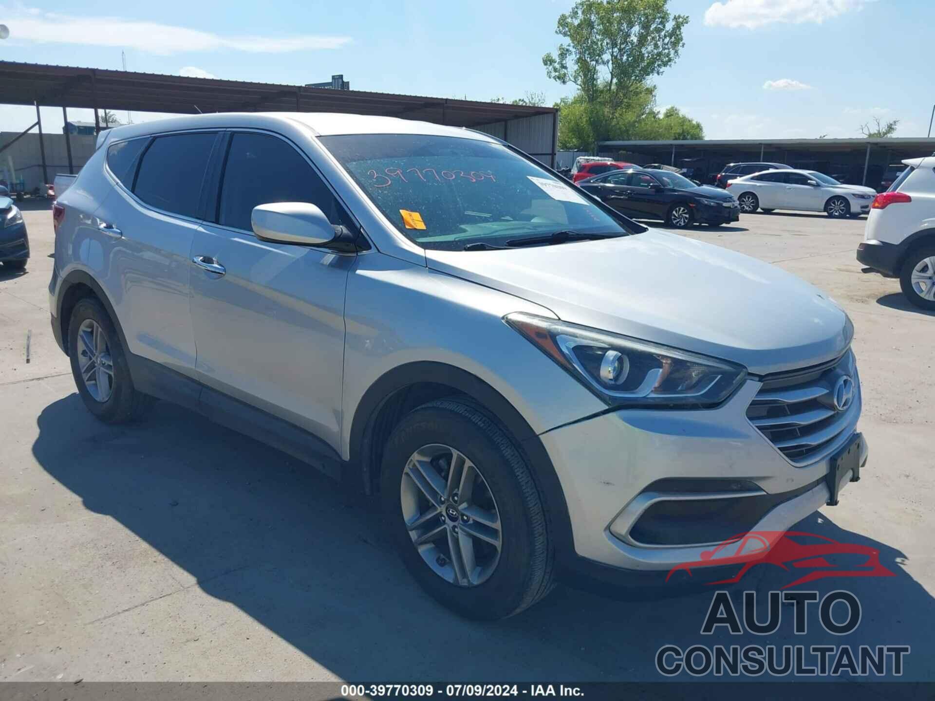 HYUNDAI SANTA FE SPORT 2018 - 5XYZTDLB2JG546037