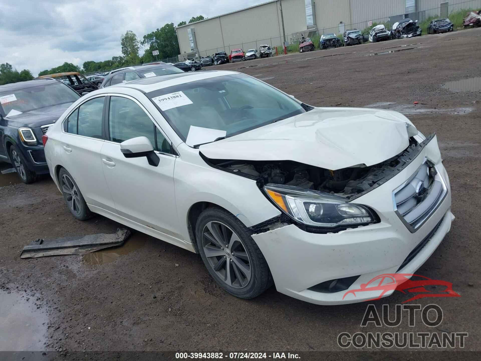 SUBARU LEGACY 2016 - 4S3BNBN67G3016885