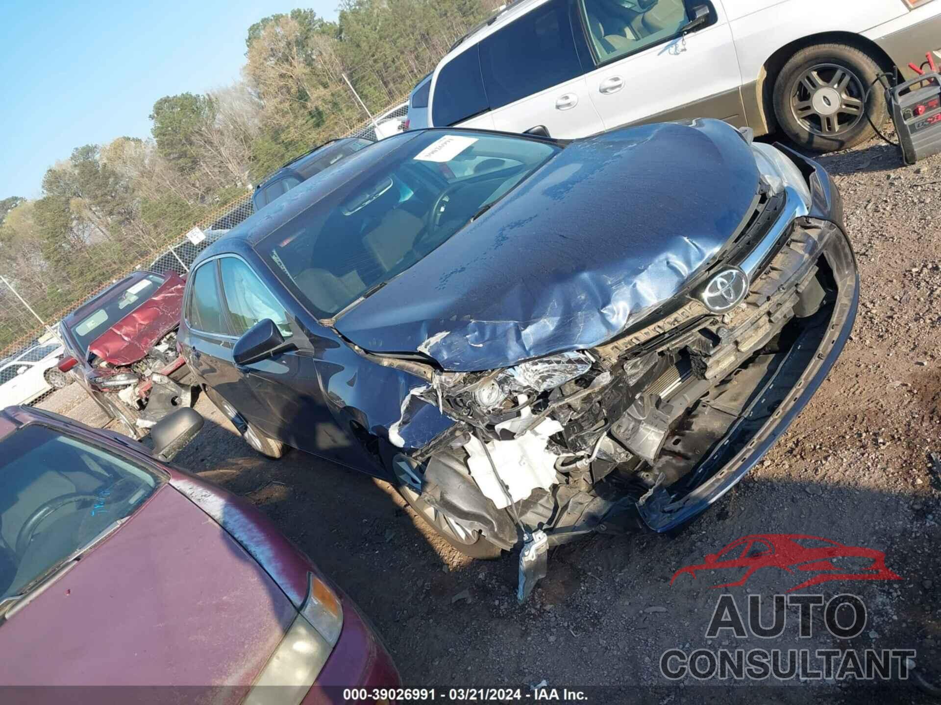 TOYOTA CAMRY 2017 - 4T1BF1FK2HU626106