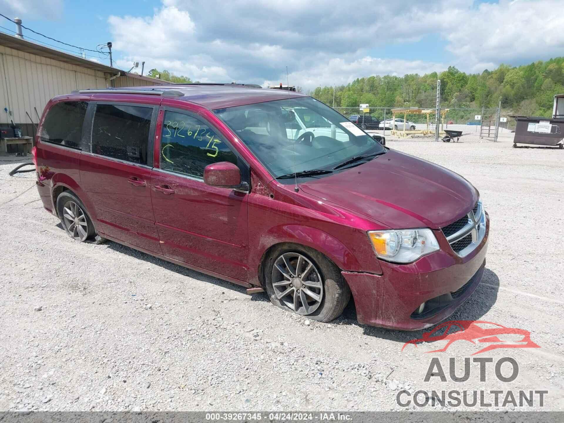 DODGE GRAND CARAVAN 2017 - 2C4RDGCG1HR807609