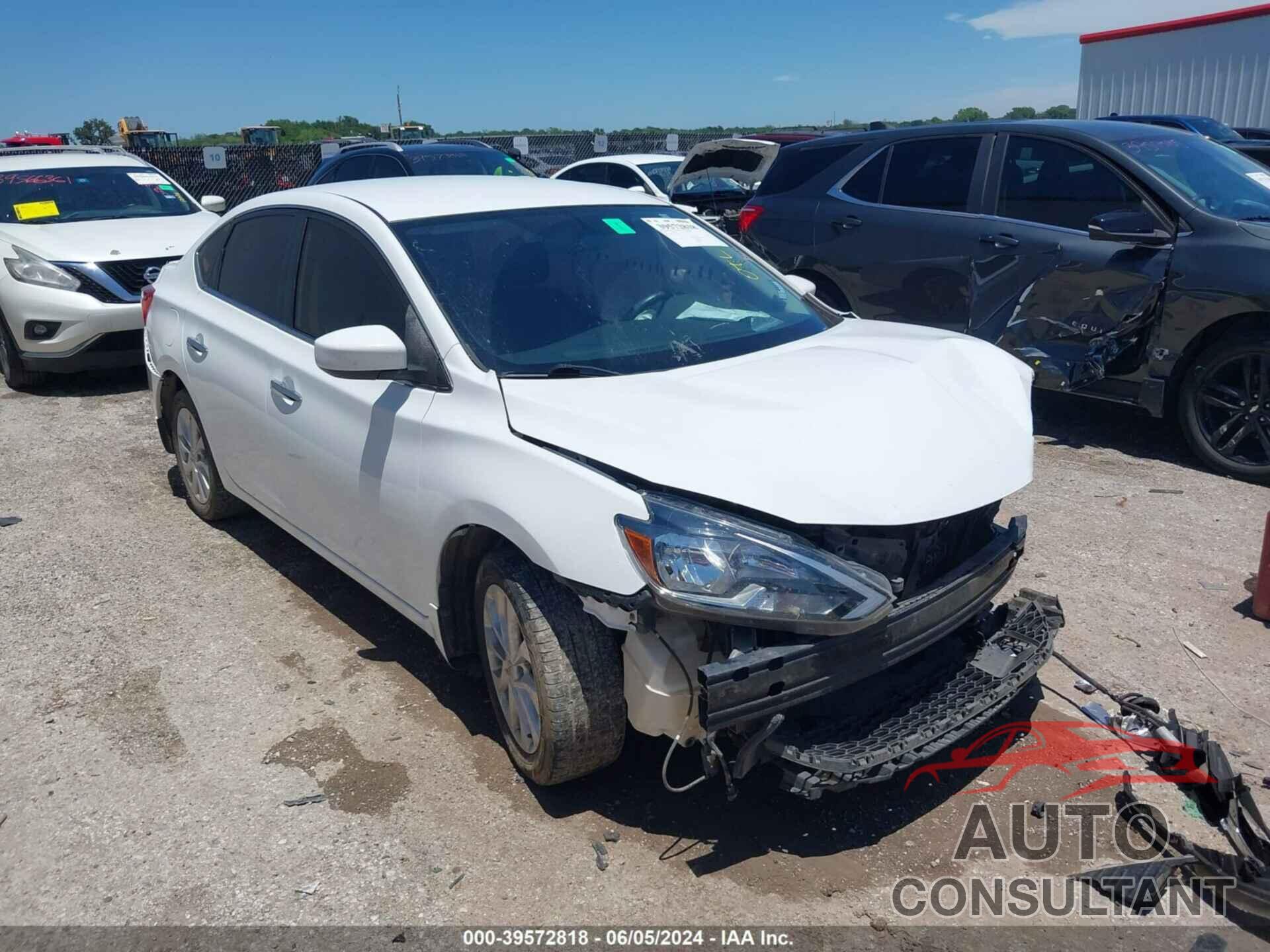 NISSAN SENTRA 2019 - 3N1AB7AP7KY209654